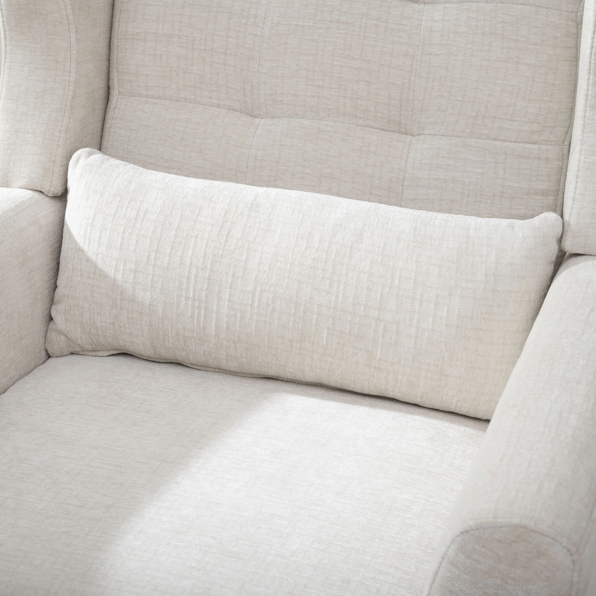 Modern Accent Chair Upholstered Foam Filled Living Room Chairs Comfy Reading Chair Mid-Century Modern Chair With Fabric Lounge Arm Chairs Armchair For Living Room Bedroom - Image 17