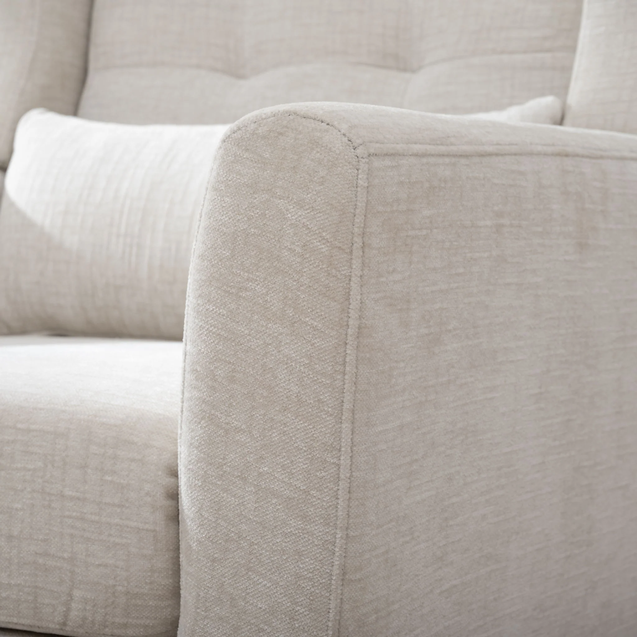 Modern Accent Chair Upholstered Foam Filled Living Room Chairs Comfy Reading Chair Mid-Century Modern Chair With Fabric Lounge Arm Chairs Armchair For Living Room Bedroom - Image 8