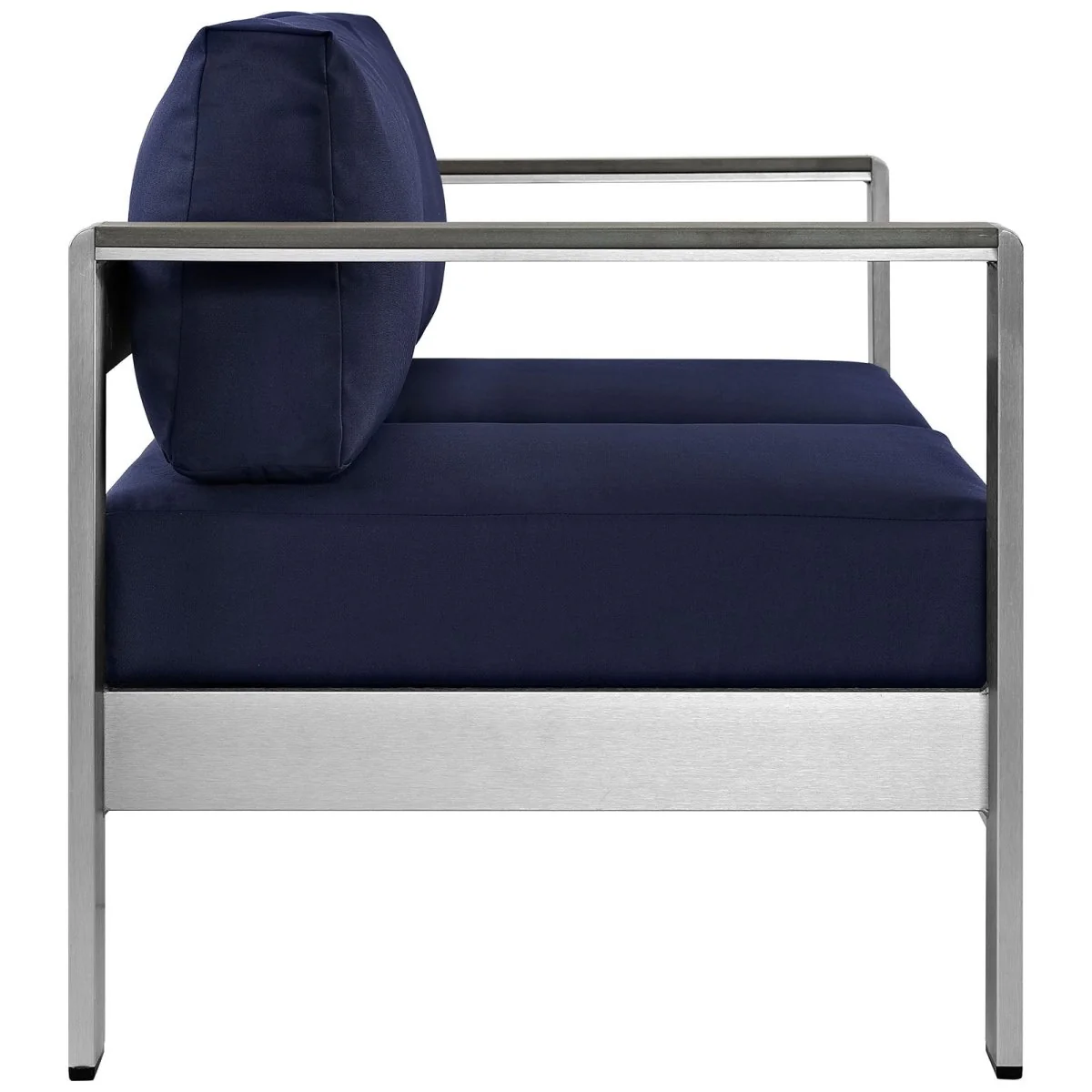 Modern Aluminum Outdoor Loveseat – Durable Weather-Resistant Patio Seating for Two - Image 6