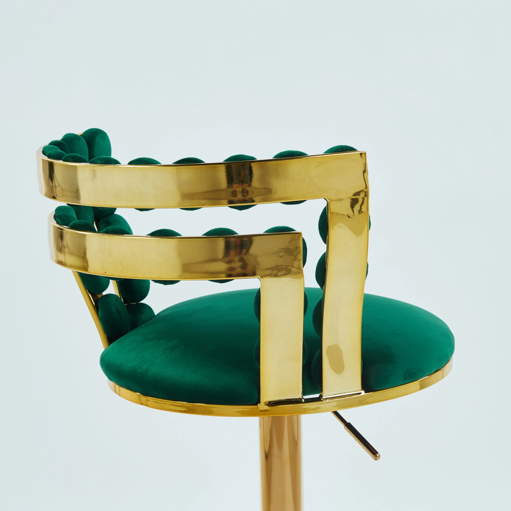 Modern Bar Chair With Iron Tube Legs, Soft Cushions And Comfortable Backrest (Set of 2) - Image 29