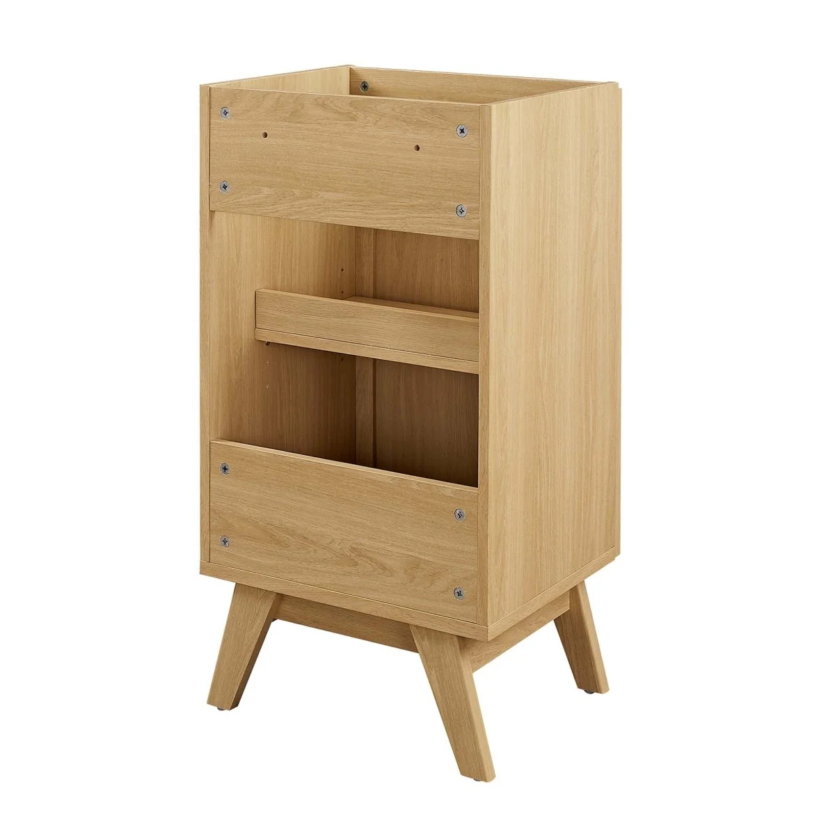 Modern Bathroom Vanity Cabinet Collection with Rattan Doors and Drawers - Image 17