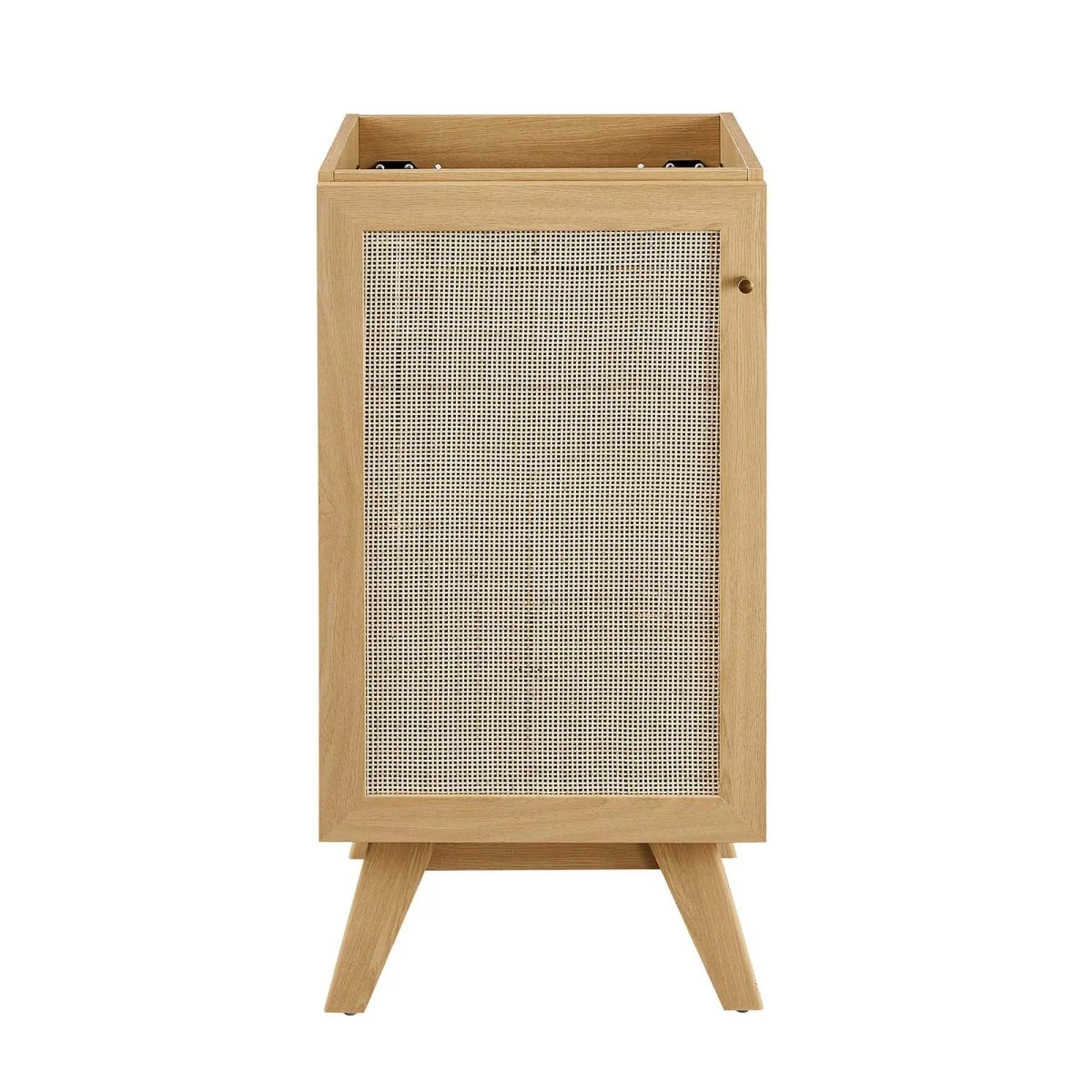 Modern Bathroom Vanity Cabinet Collection with Rattan Doors and Drawers - Image 18