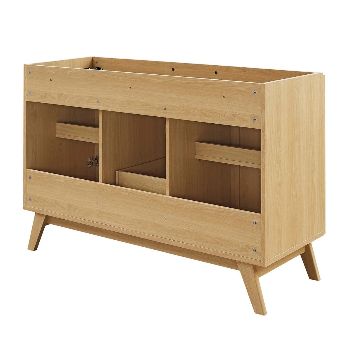 Modern Bathroom Vanity Cabinet Collection with Rattan Doors and Drawers - Image 50