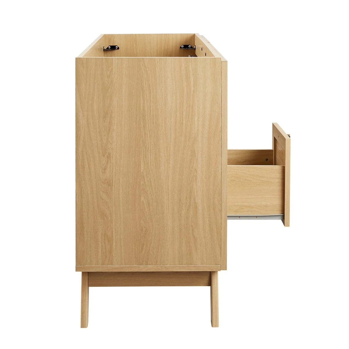 Modern Bathroom Vanity Cabinet Collection with Rattan Doors and Drawers - Image 54