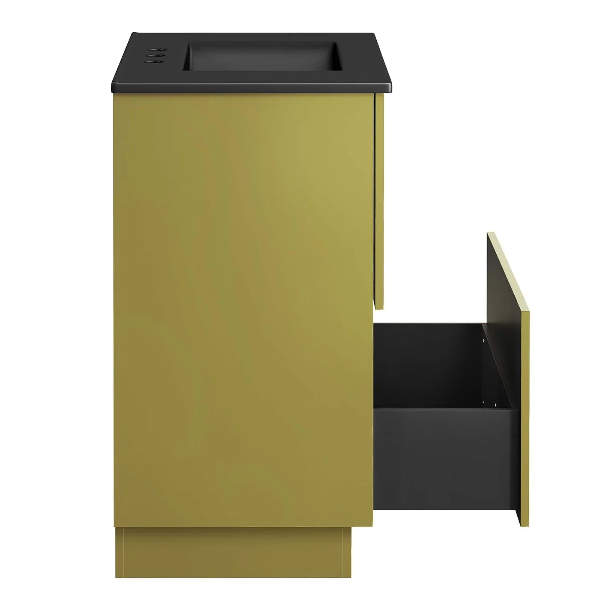 Modern Bathroom Vanity with Ceramic Basin — Single and Double Sink Options - Image 63