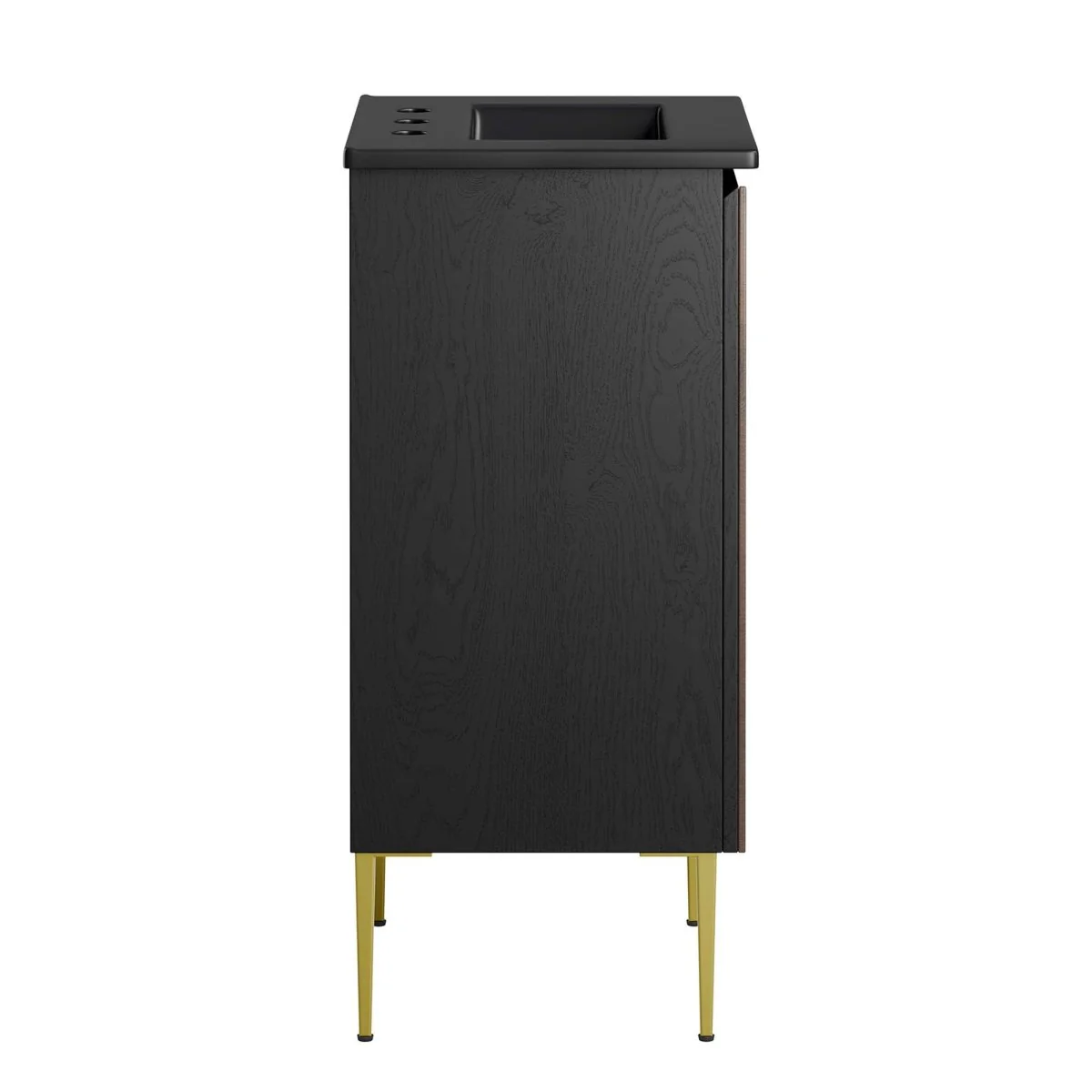 Modern Bathroom Vanity with Ceramic Sink – Contemporary Vanity Cabinet and Storage - Image 21