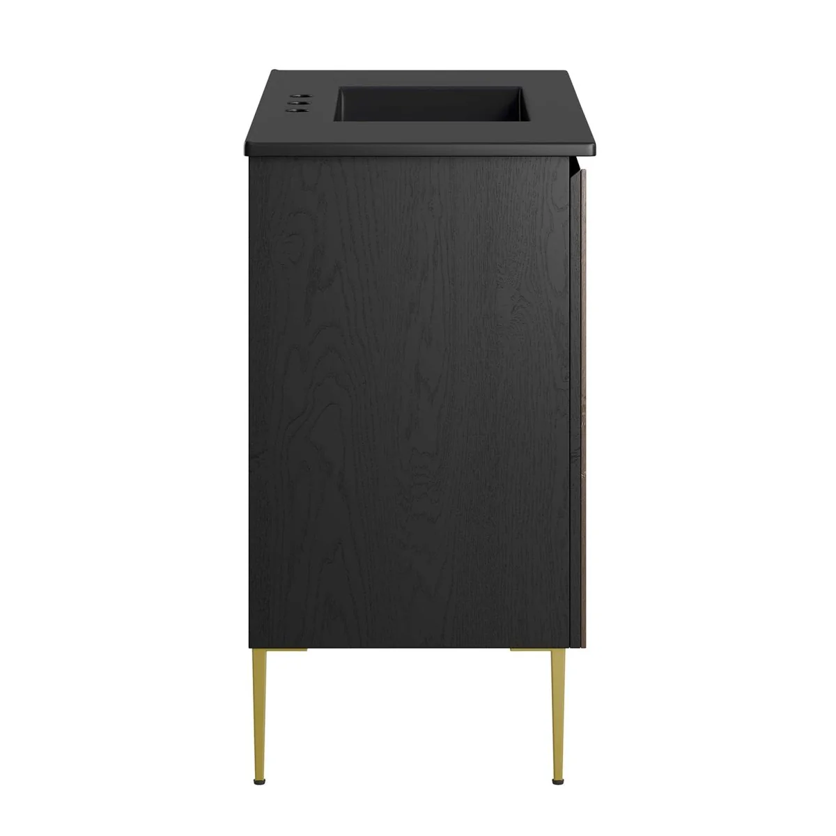Modern Bathroom Vanity with Ceramic Sink – Contemporary Vanity Cabinet and Storage - Image 65