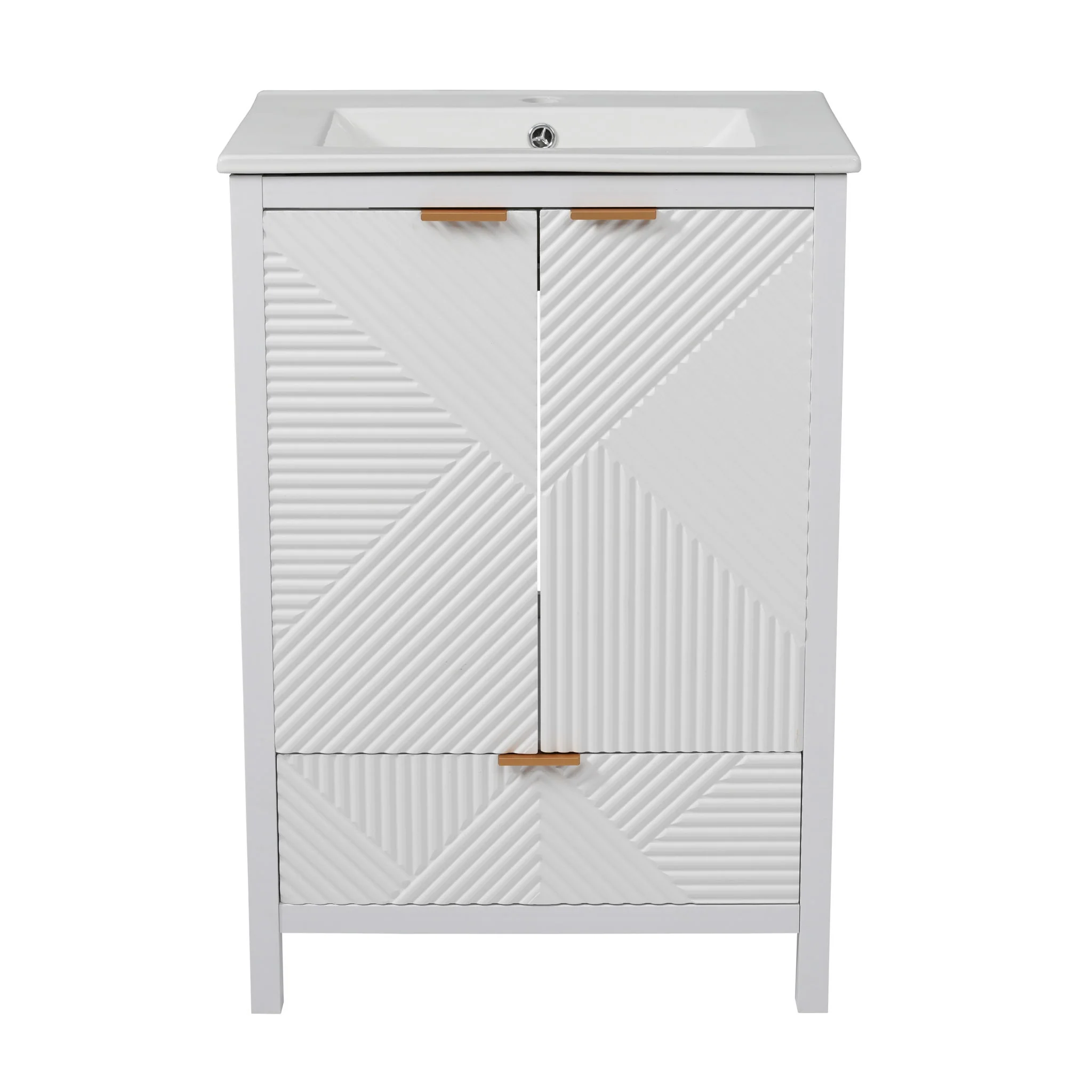 Modern Bathroom Vanity With Sink Combo - Image 2