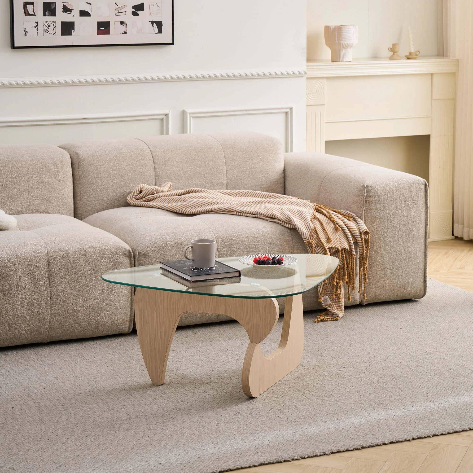 Modern Center Coffee Table - Image 7