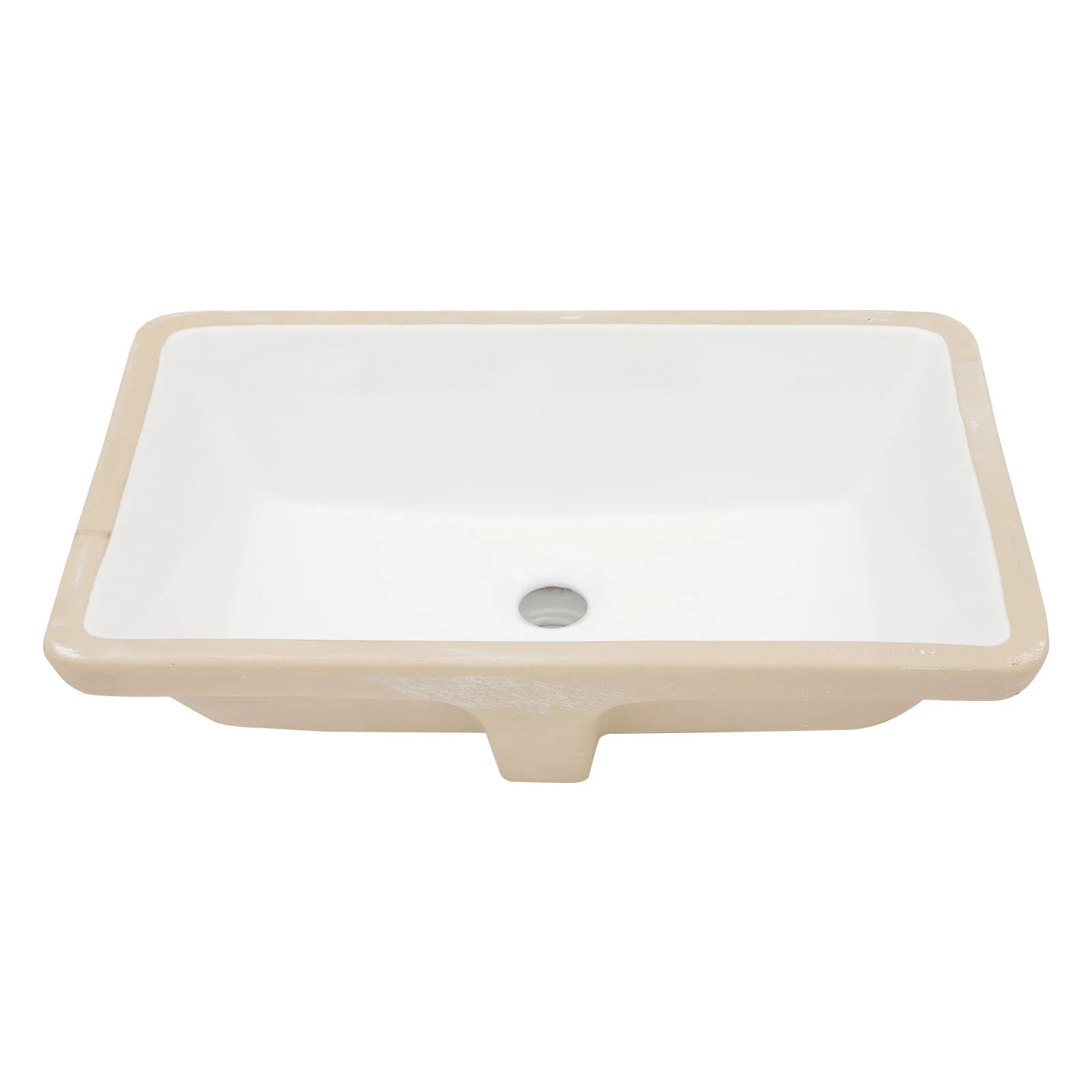 Modern Ceramic Undermount Bathroom Sink With Overflow, High Quality - Image 35