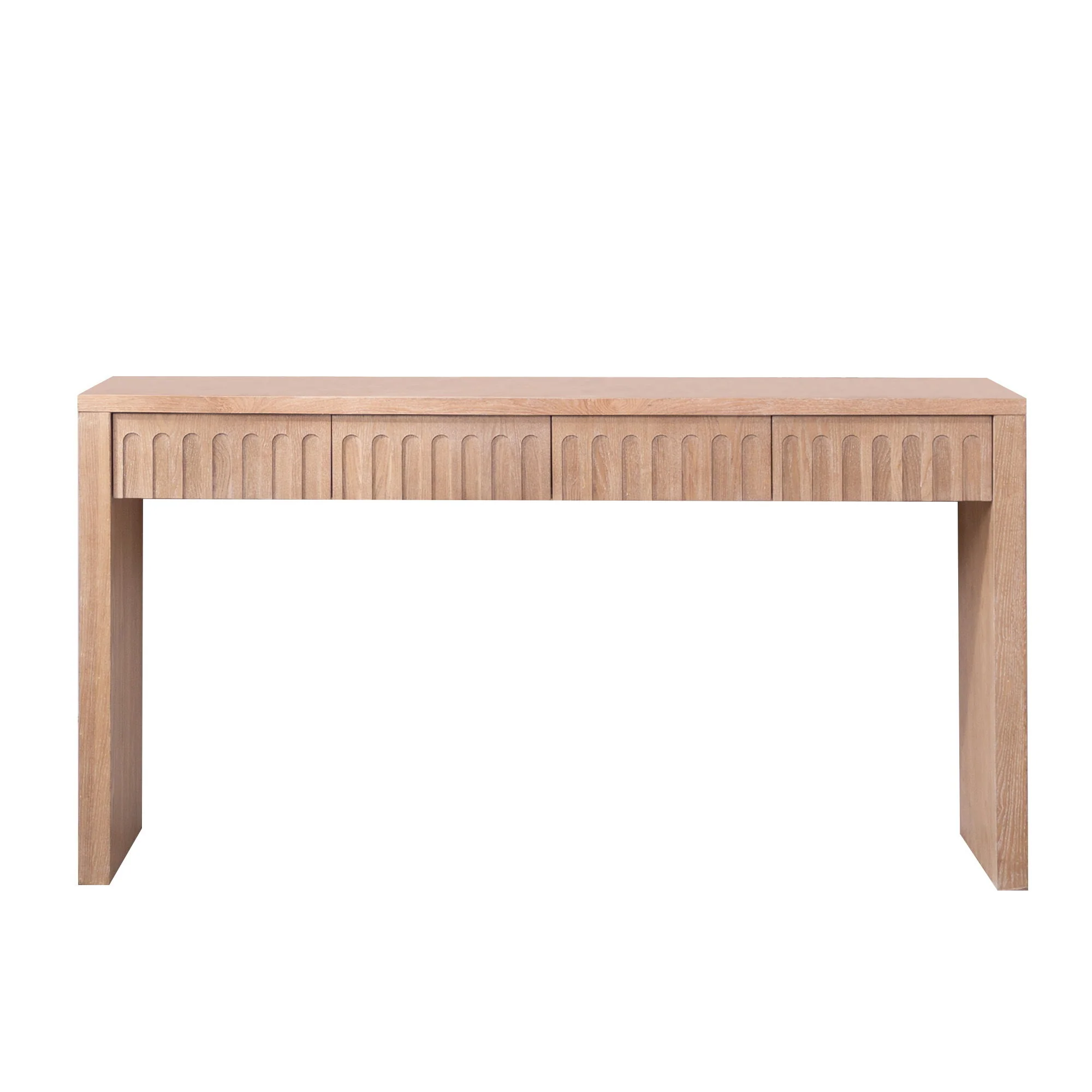 Modern Console Table With 4 Drawers, Entryway Table - Image 5