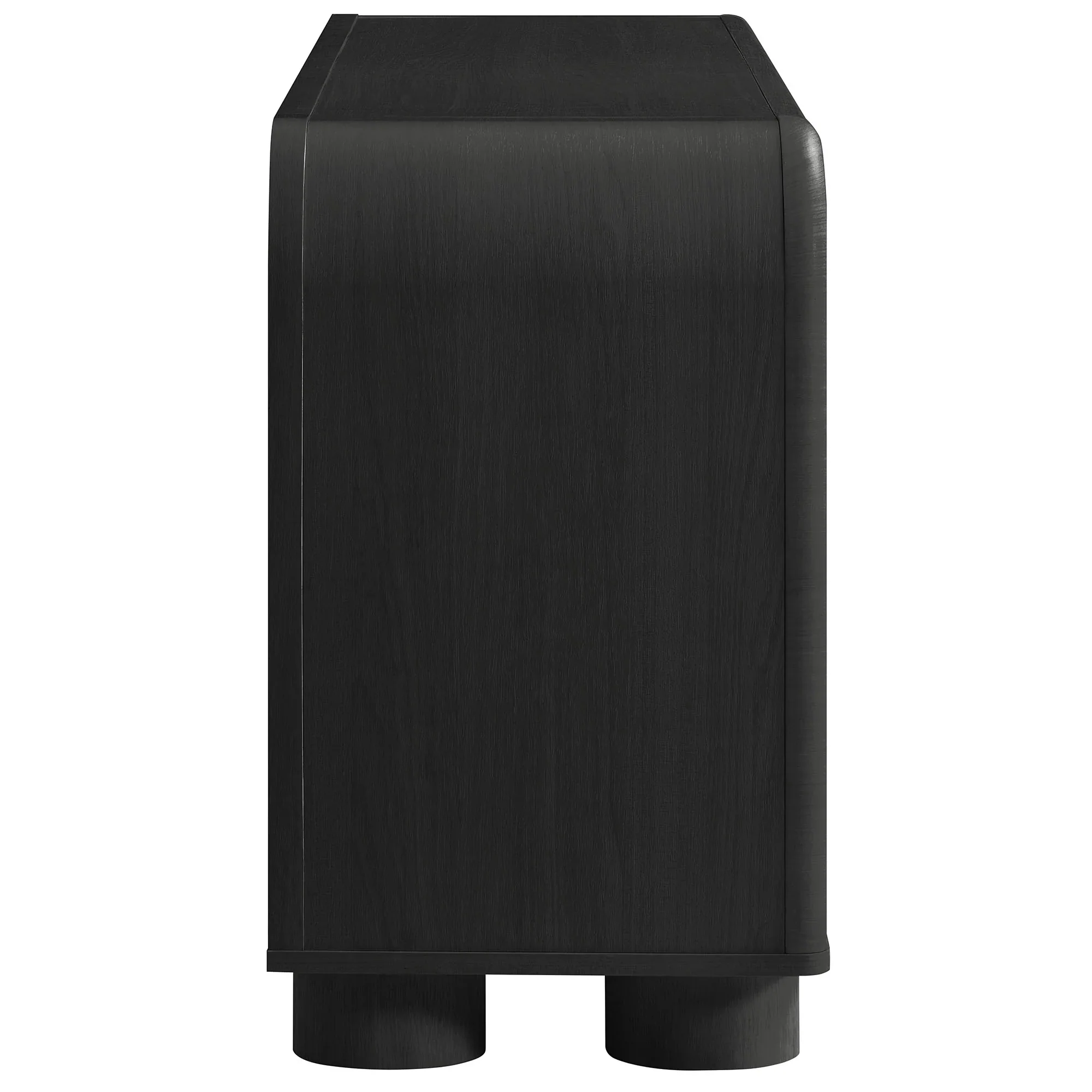 Modern Curved 4-Door Sideboard Cabinet – 63 Inch - Image 14