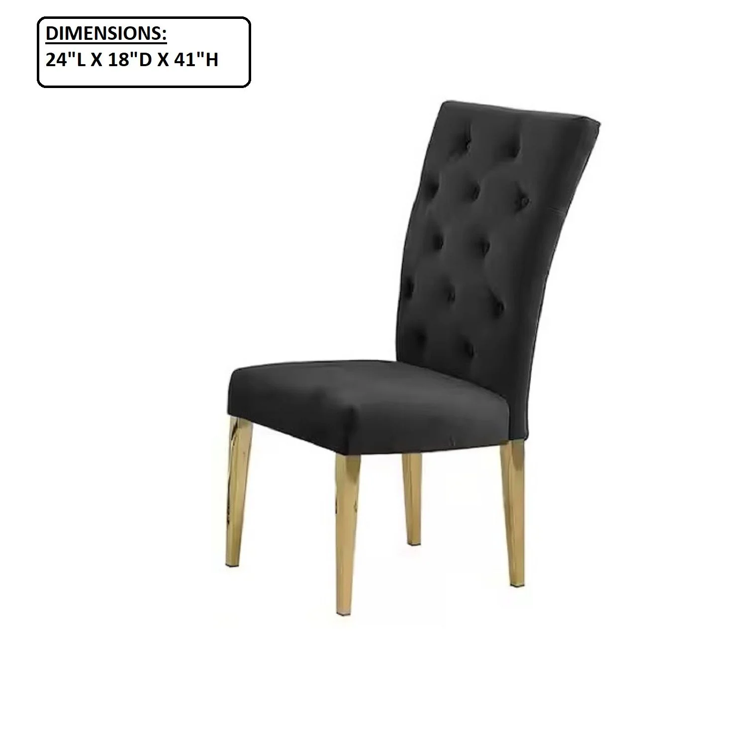 Modern Design Upholstered Dining Chair (Set of 2) - Image 16