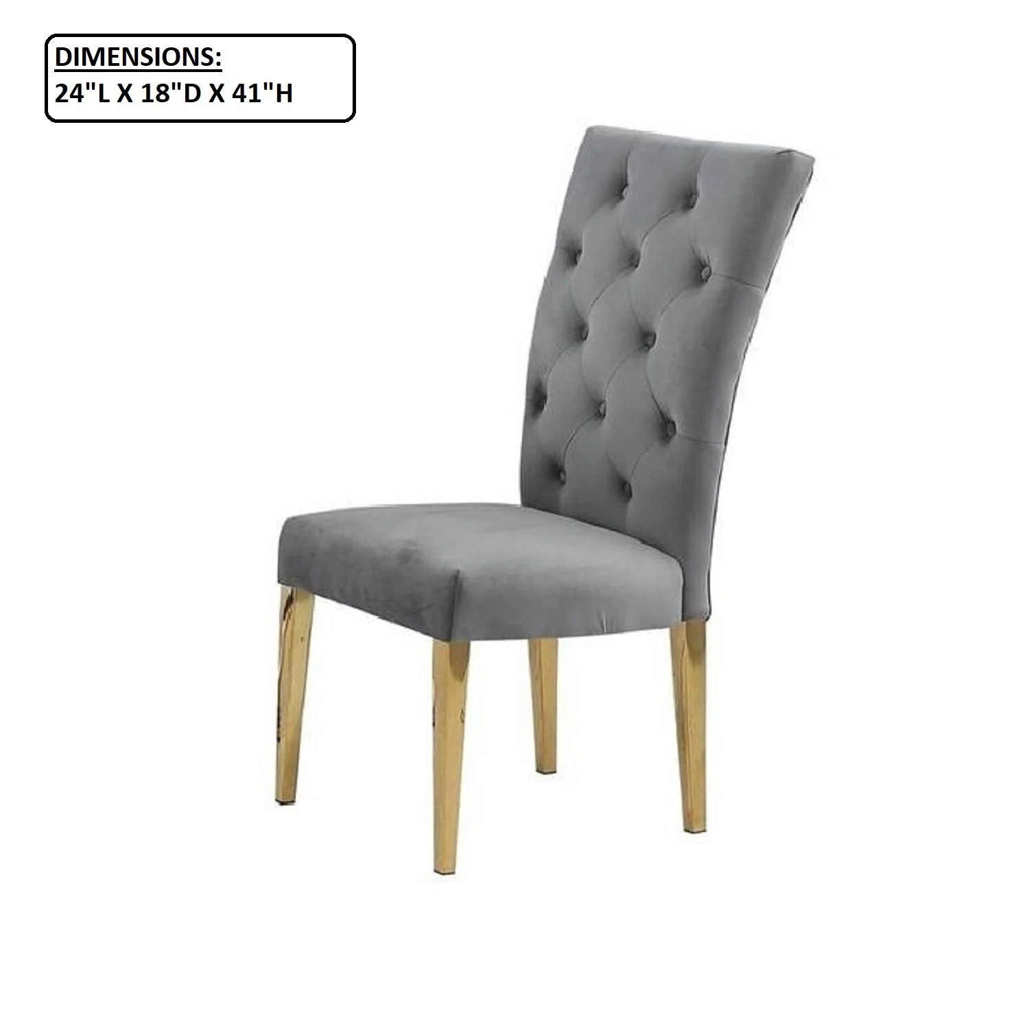 Modern Design Upholstered Dining Chair (Set of 2) - Image 18