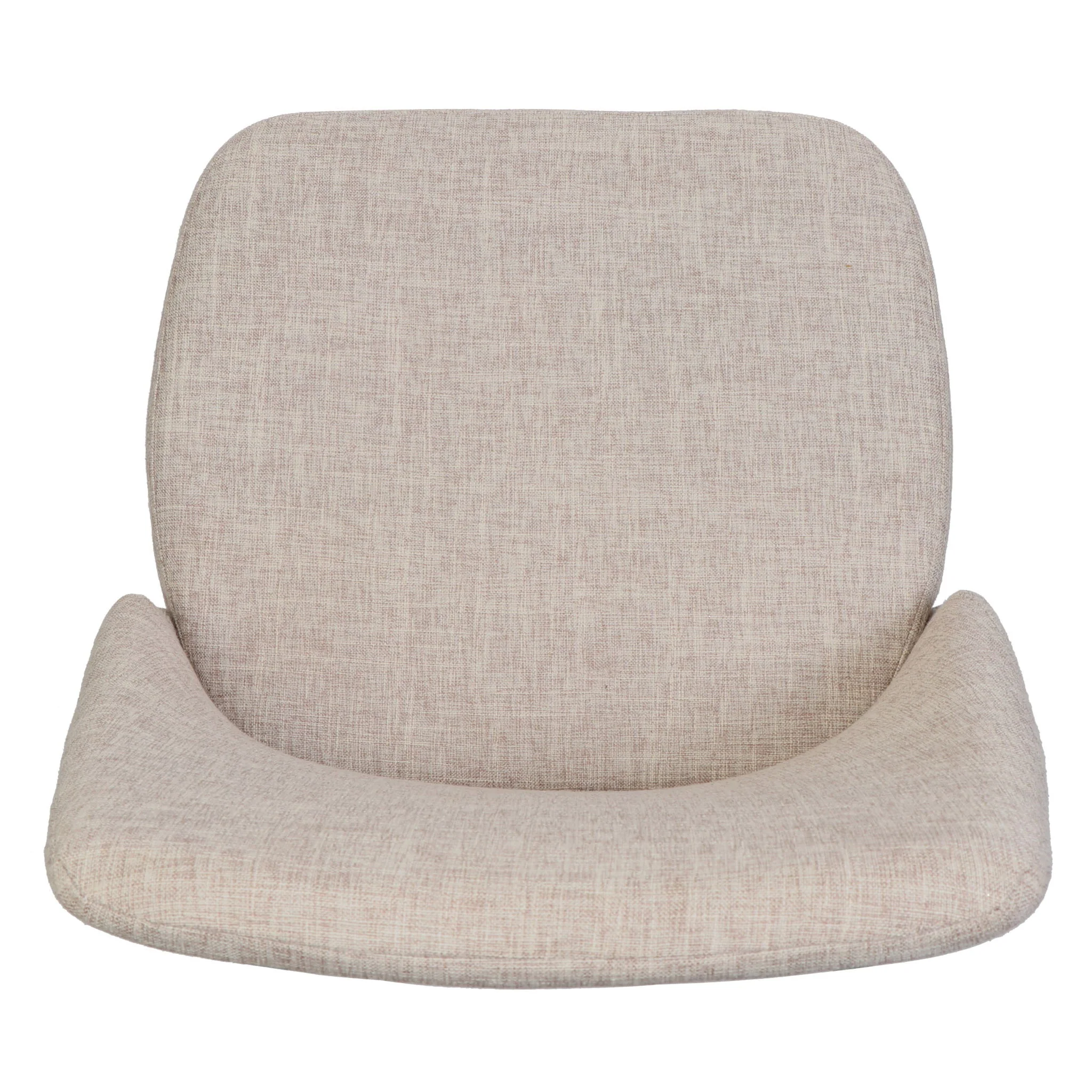 Modern Dining Chair With Iron Legs And Wood Finish - Image 17