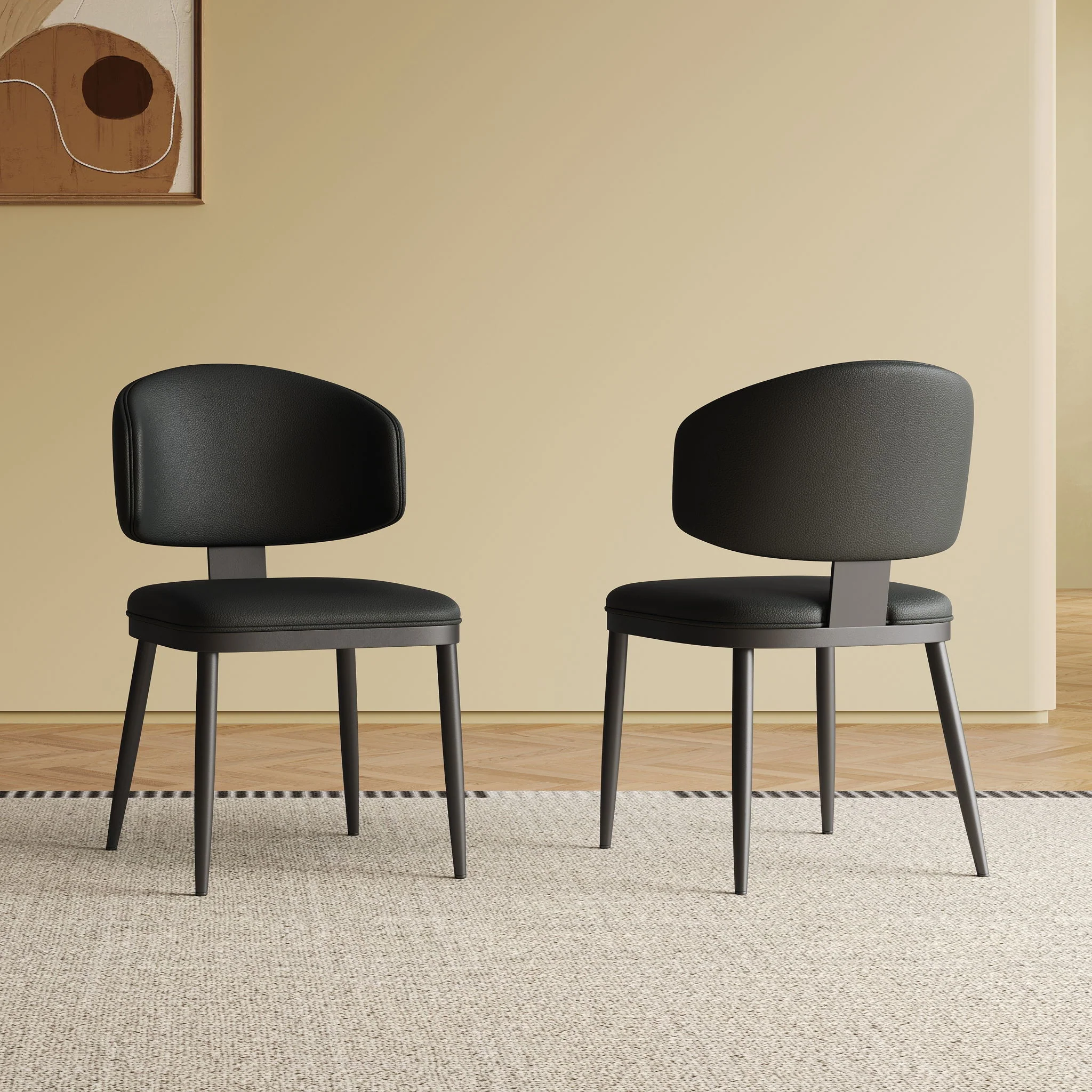 Modern Dining Chairs For Kitchen (Set of 2) - Image 4