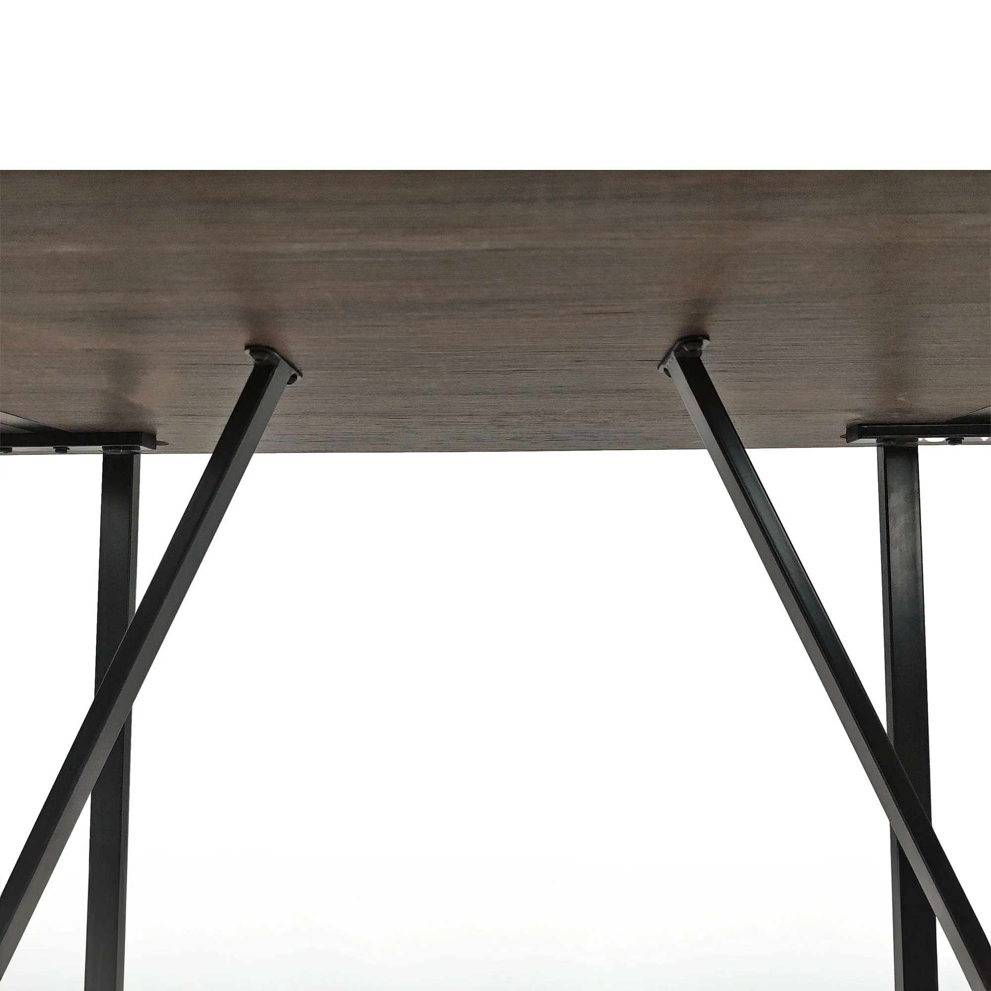 Modern Dining Table With Metal Legs For 4 - 6 Person - Image 12