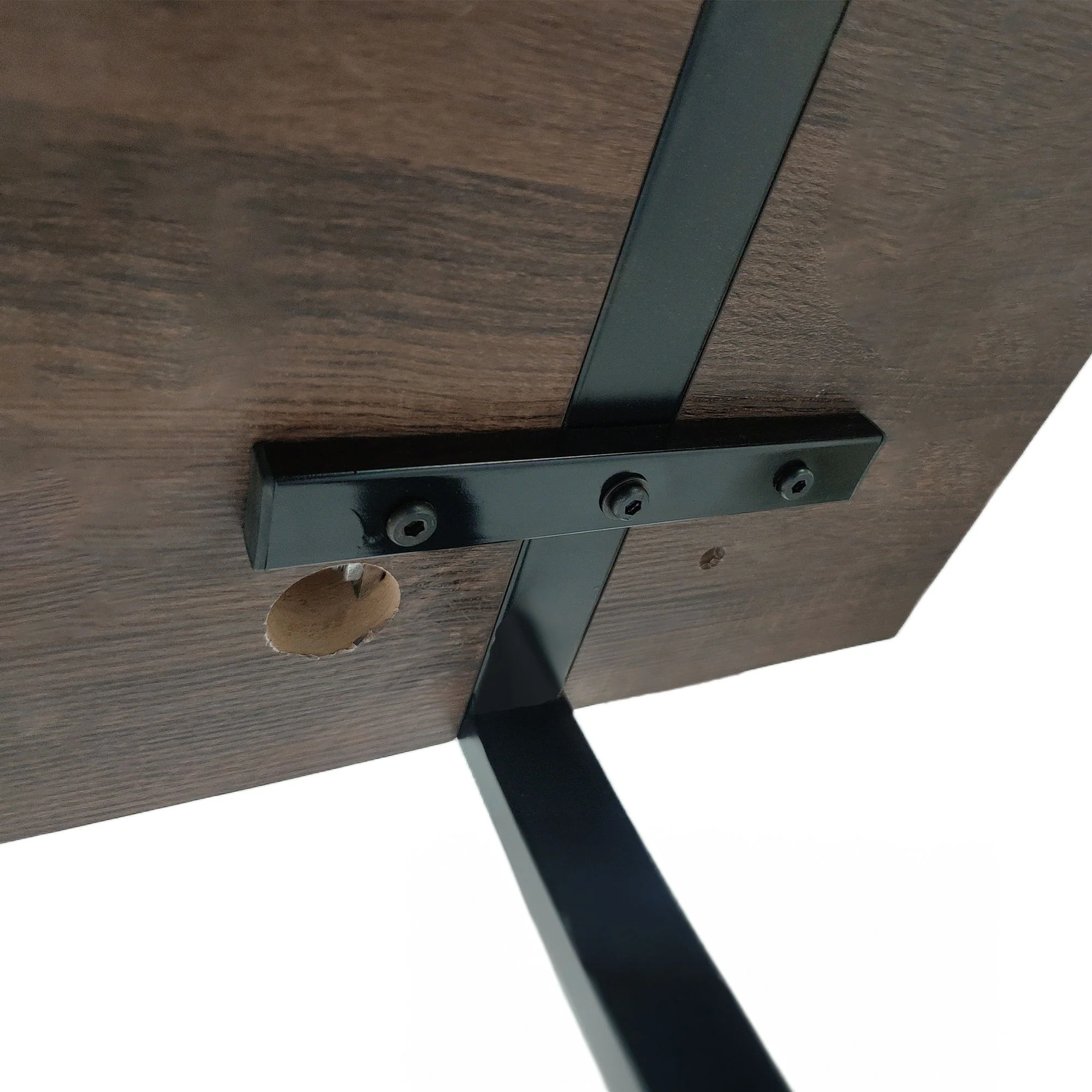 Modern Dining Table With Metal Legs For 4 - 6 Person - Image 16