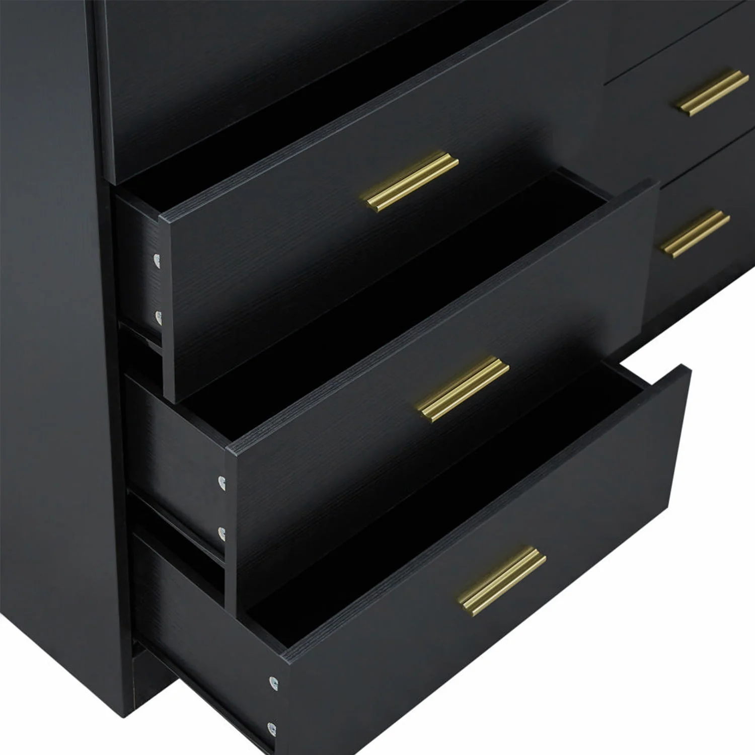 Modern Drawer Dresser For Bedroom, Ample Storage Wide Chest Of Drawers - Image 15