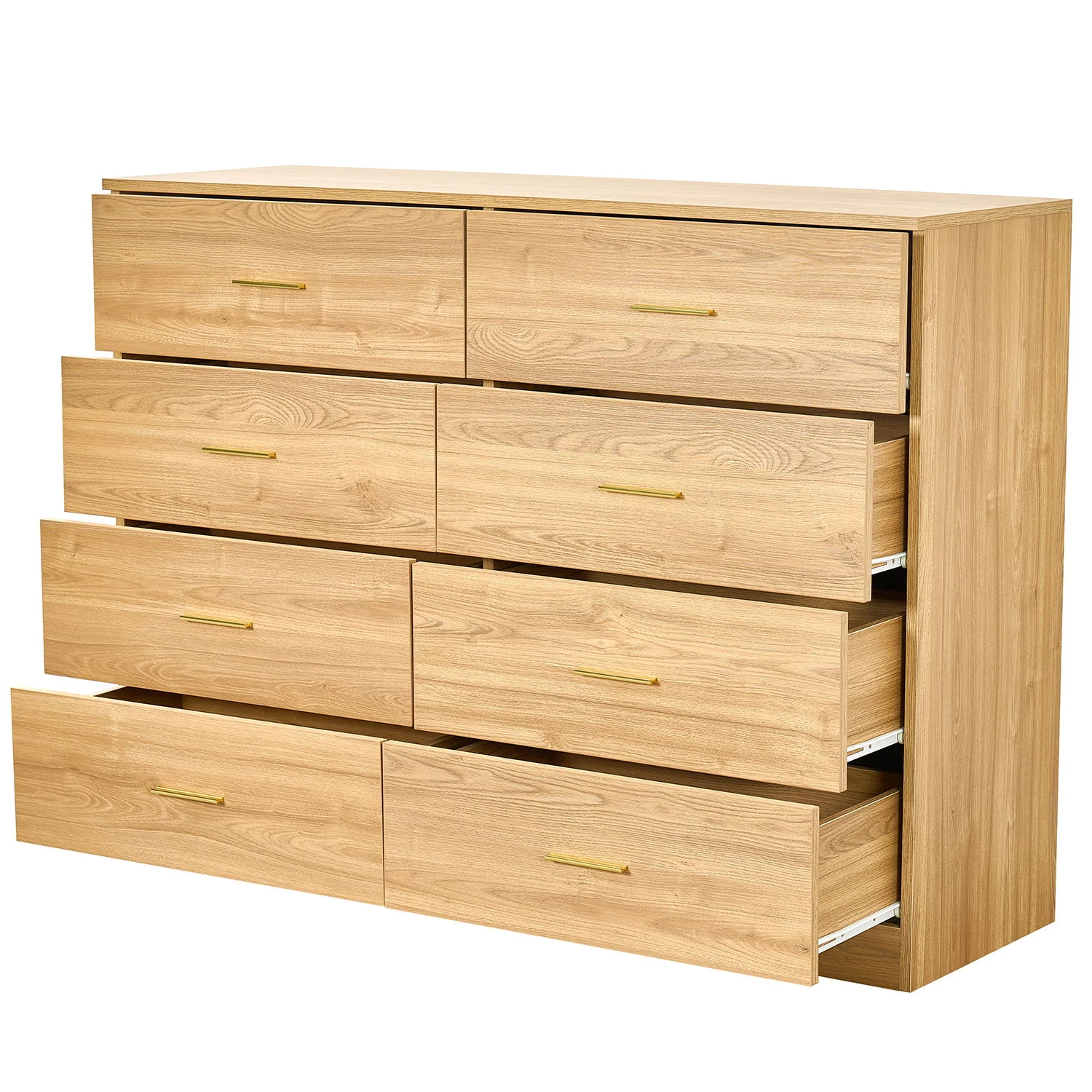 Modern Drawer Dresser For Bedroom, Ample Storage Wide Chest Of Drawers - Image 17