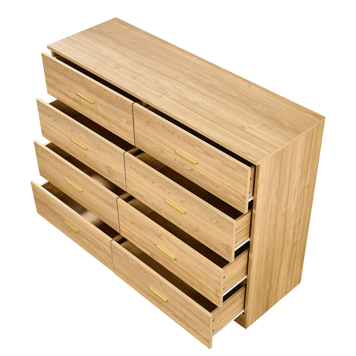 Modern Drawer Dresser For Bedroom, Ample Storage Wide Chest Of Drawers - Image 25