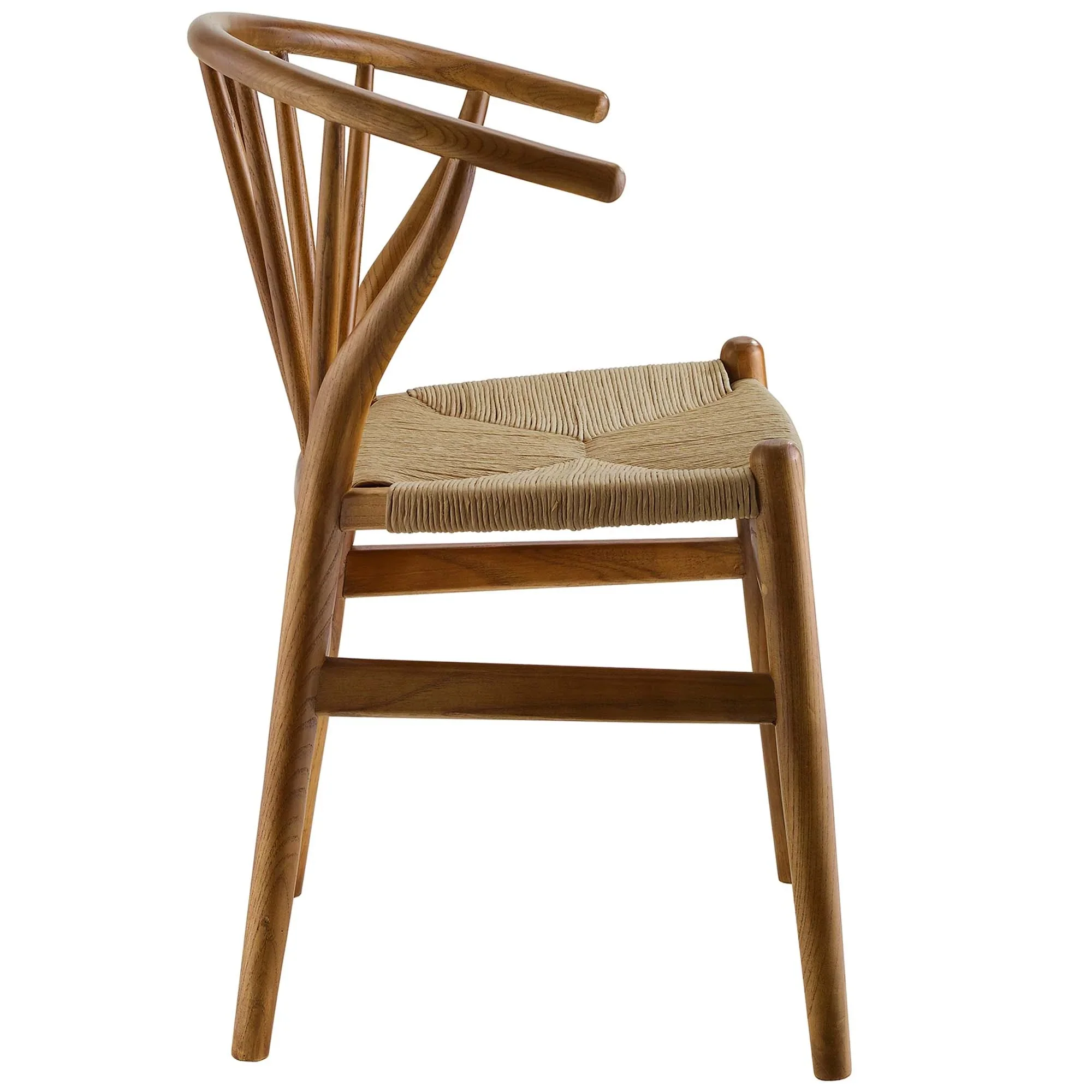 Modern Farmhouse Spindle Wood Dining Side Chair - Image 2