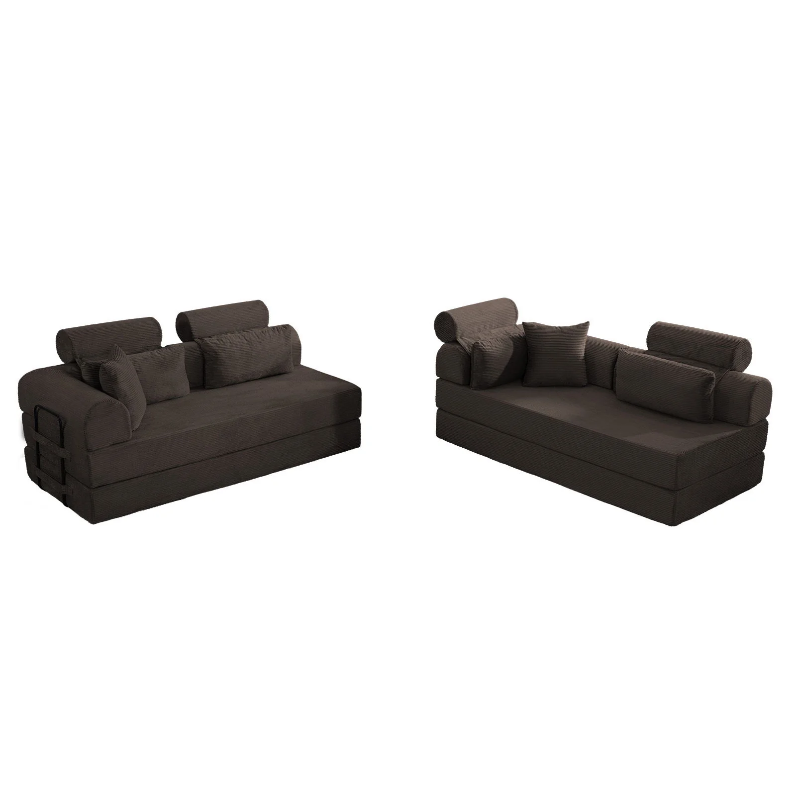 Modern L-Shape Modular Sectional Sofa, Compressed Design - Image 33