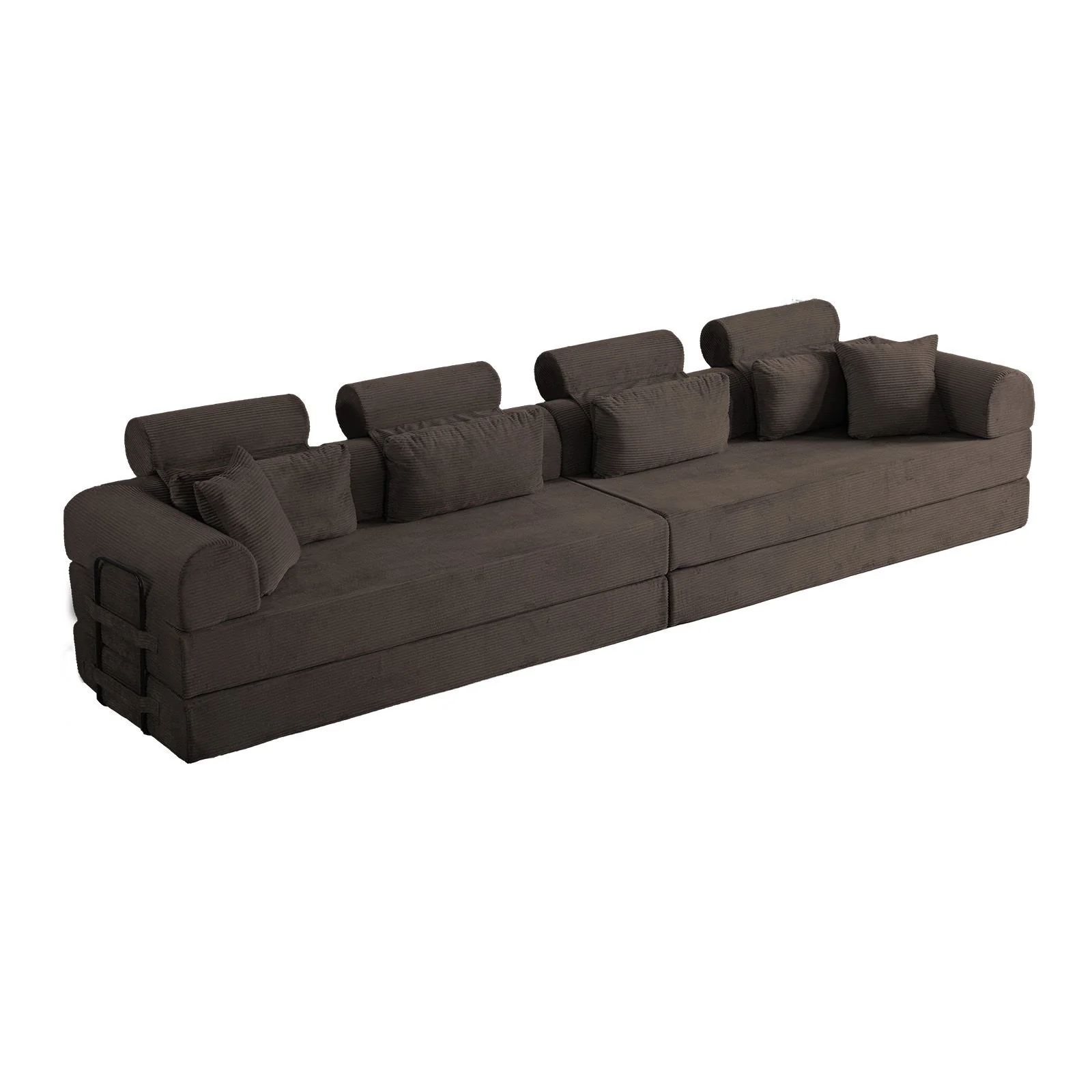 Modern L-Shape Modular Sectional Sofa, Compressed Design - Image 65