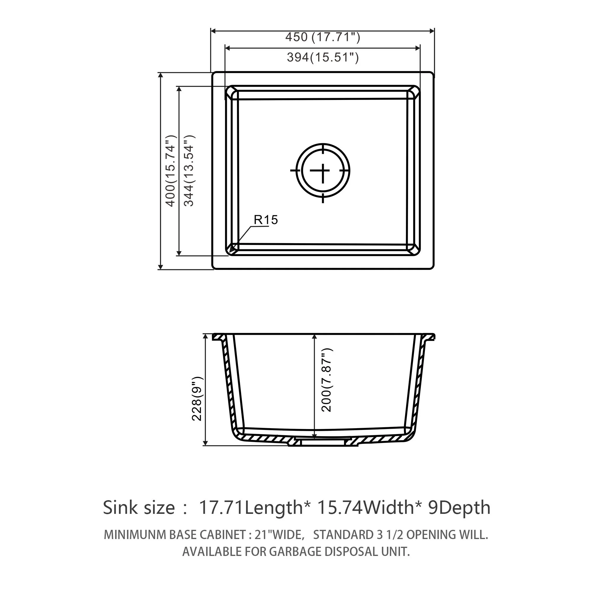 Modern Quartz Kitchen Sink Undermount Granite Composite - Image 8