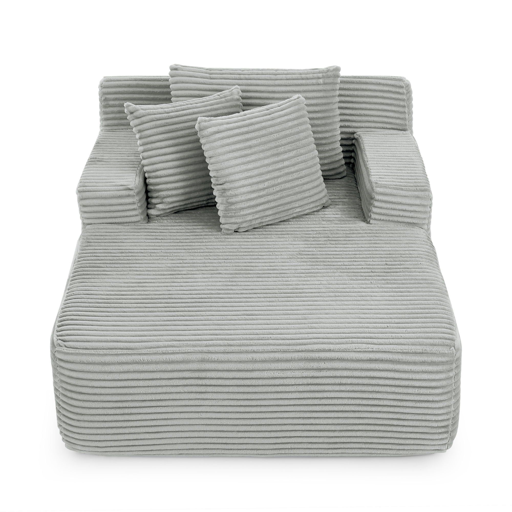 Modern Single Lazy Sofa Lounge Chair With High Density Foam - Image 9
