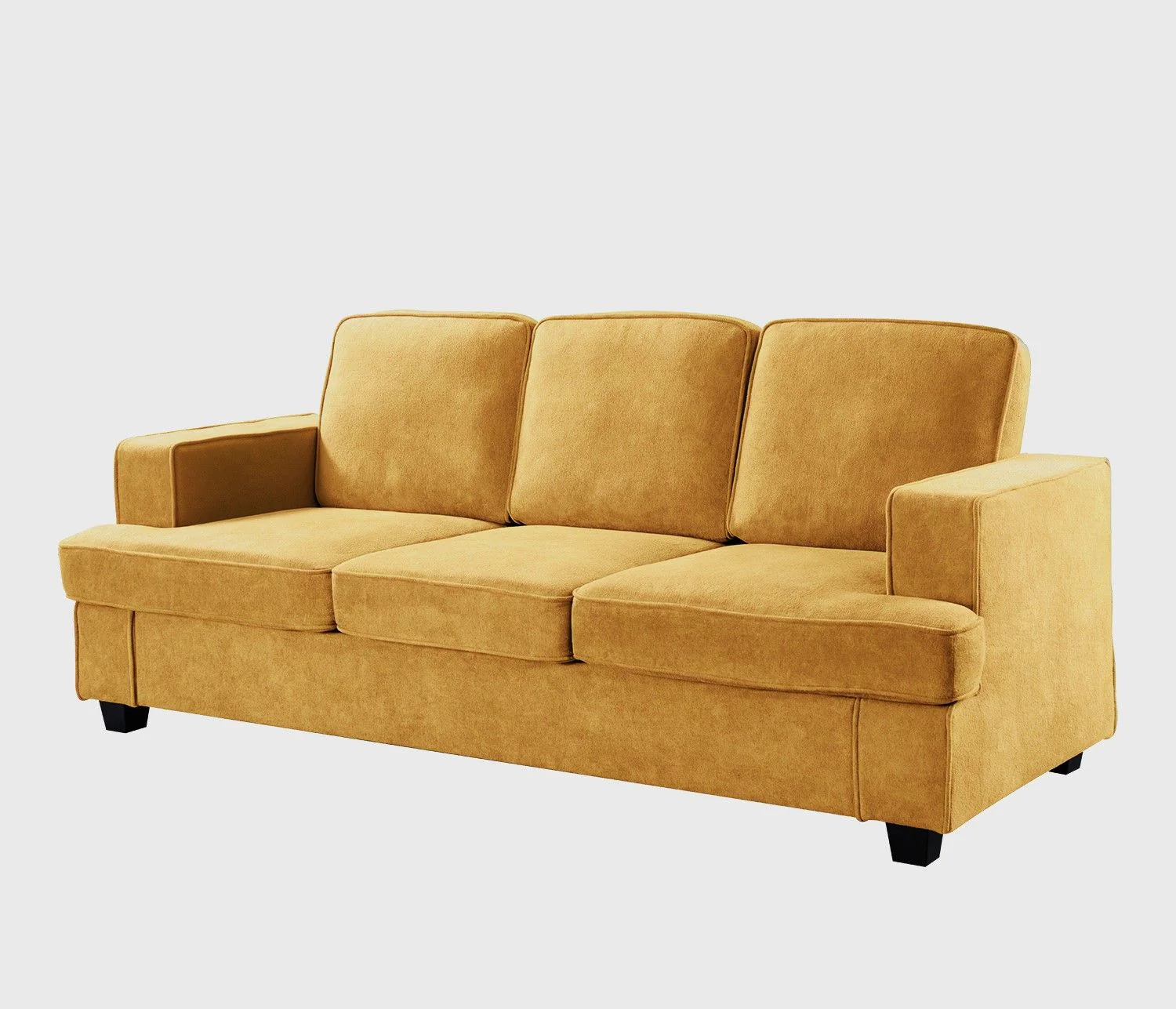 Modern Sofa, Comfortable 3 Seater Couch With Deep Seating, Loose Back Cushions, Wide Arms - Image 34