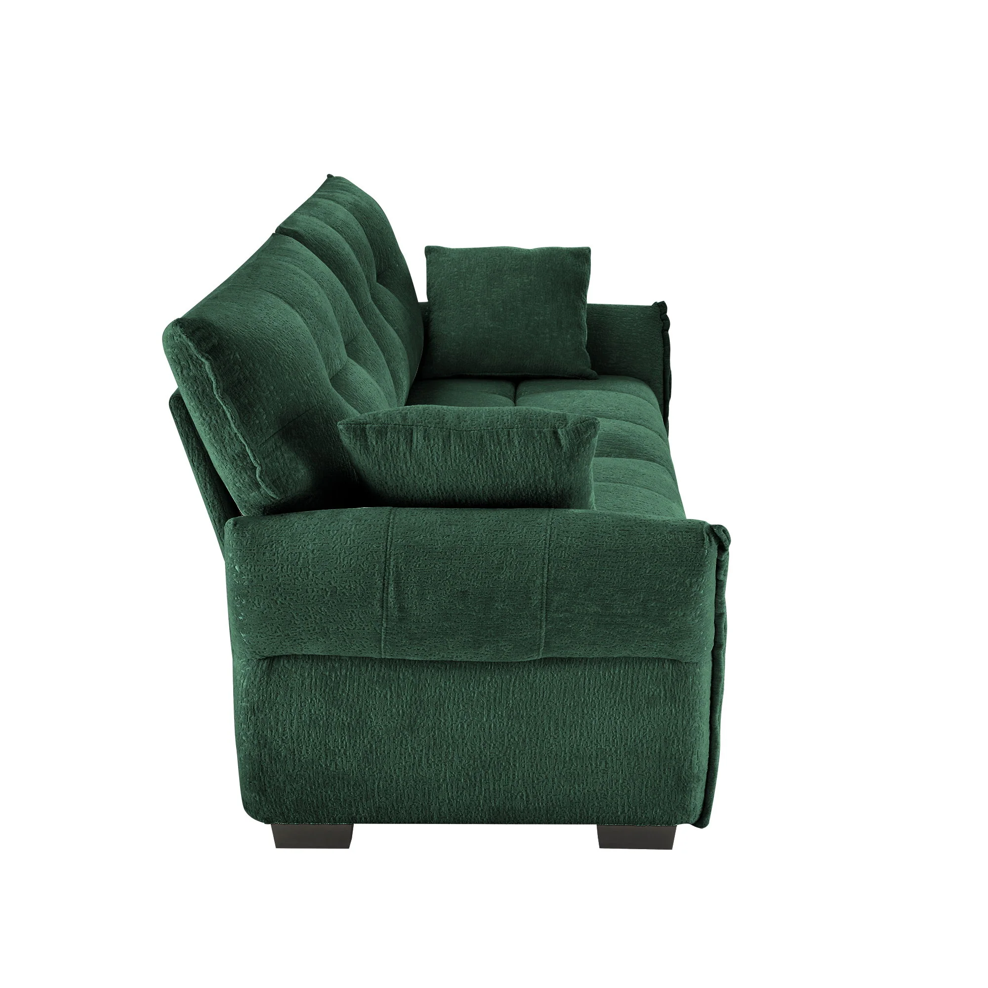 Modern Sofa & Pillows, Textured Cover, High Rebound Cushions - Image 54