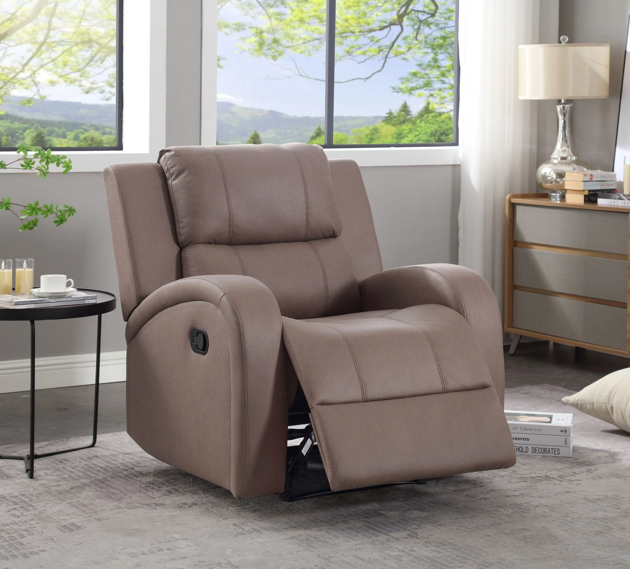 Modern Soft Manual Recliner Chair - Image 5