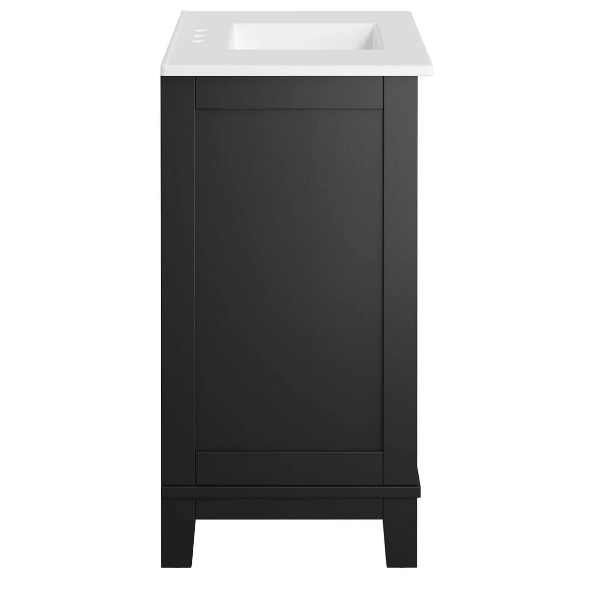 Modern Solid Wood Bathroom Vanity with Rattan Drawers, Contemporary Bathroom Furniture - Image 27
