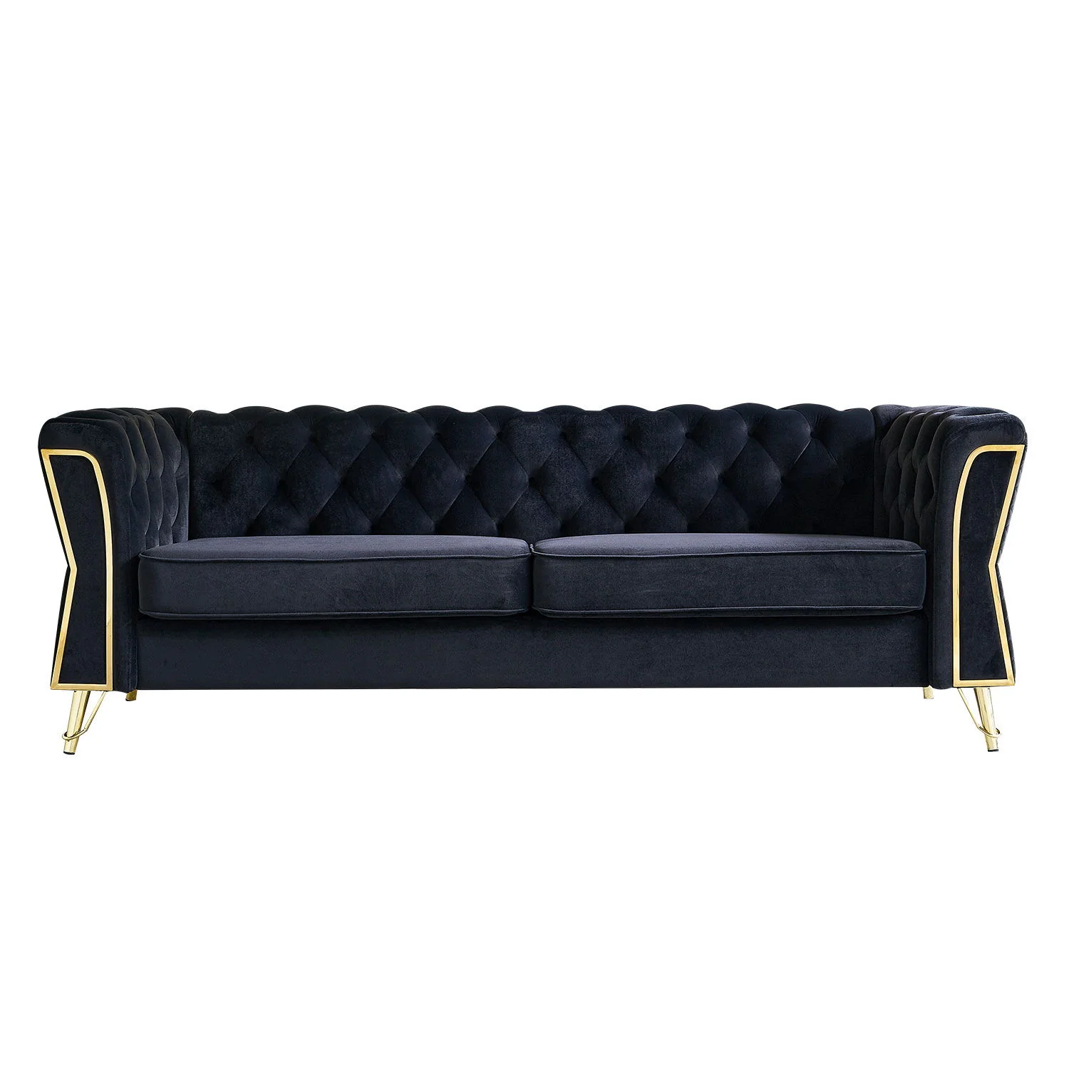 Modern Tufted Sofa For Living Room - Image 2