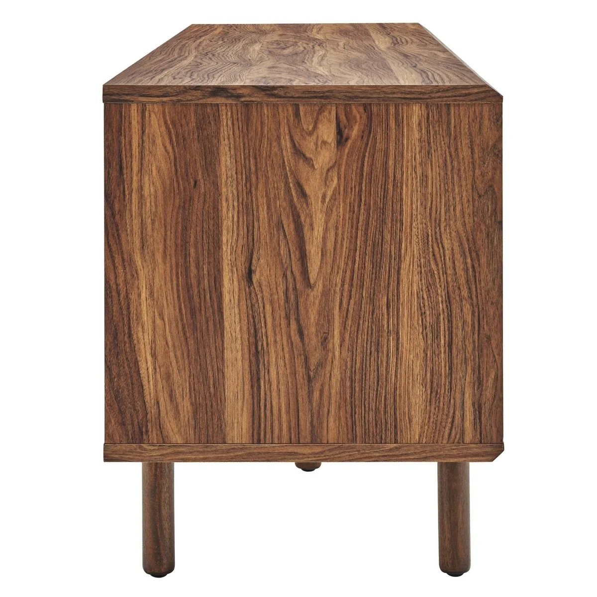 Modern TV and Vinyl Record Stand with Mesh Sliding Doors 67 Inch - Image 23