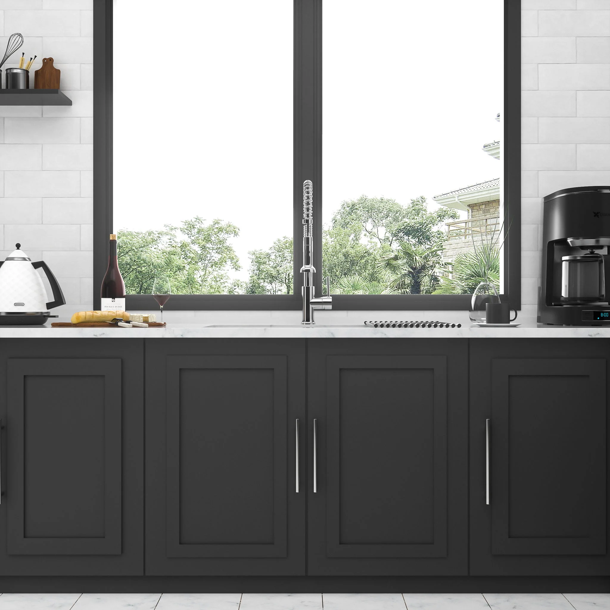 Modern Undermount Stainless Steel Kitchen Sink 16 Gauge, Deep Single Bowl - Image 35
