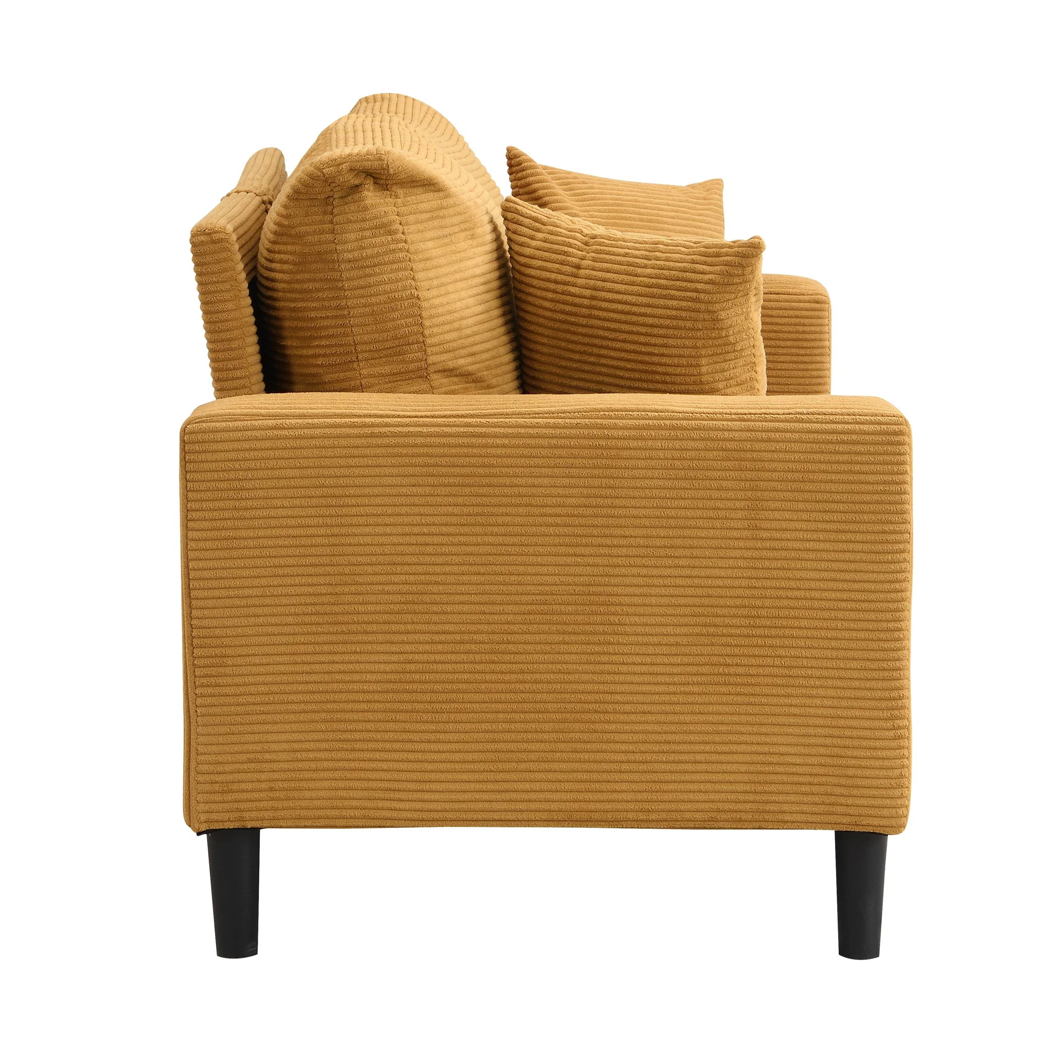 Modern Upholstered 2 Piece Sofa Set With 3 Seater And 2 Seater - Image 17