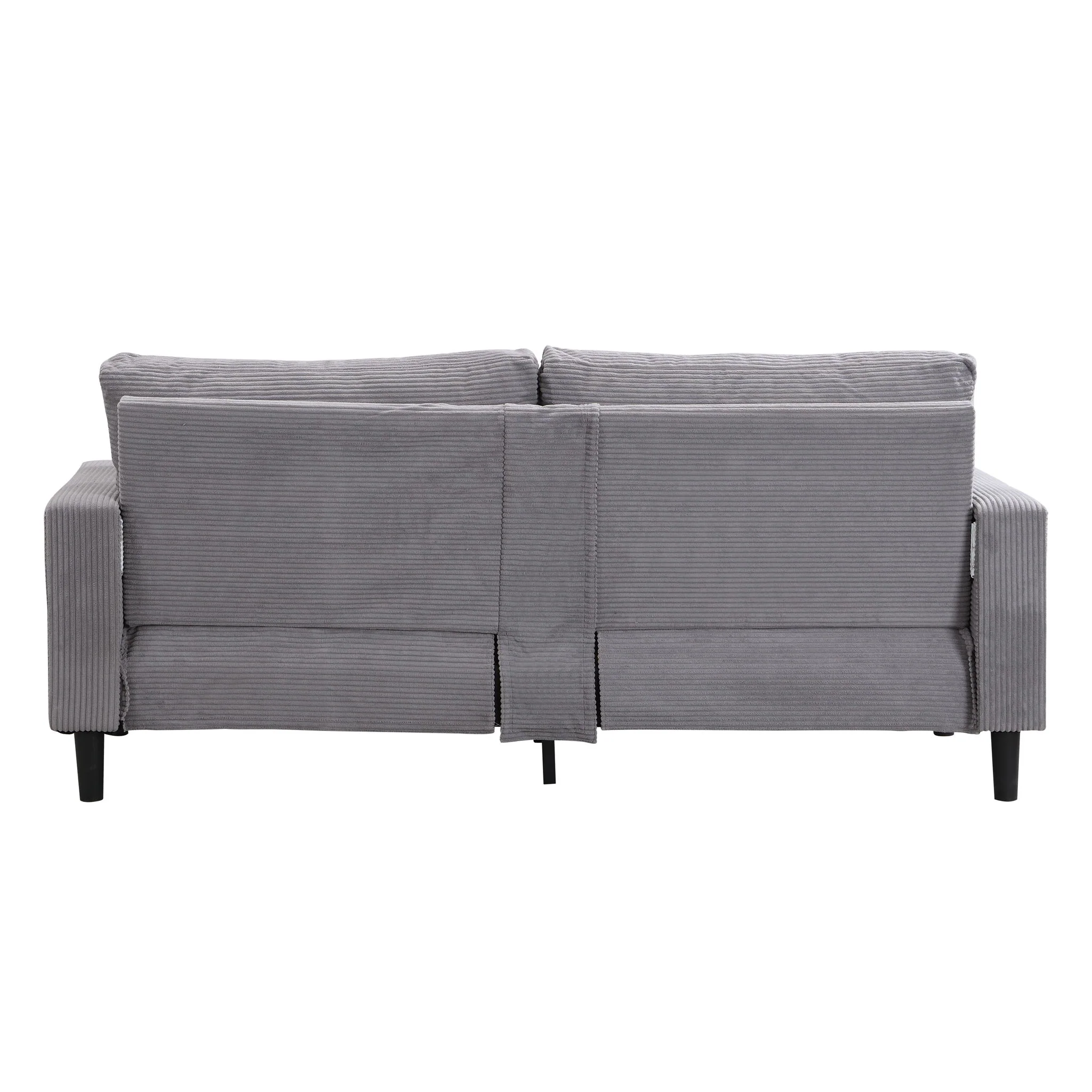Modern Upholstered 3 Seat Sofa, High Resilience - Image 14
