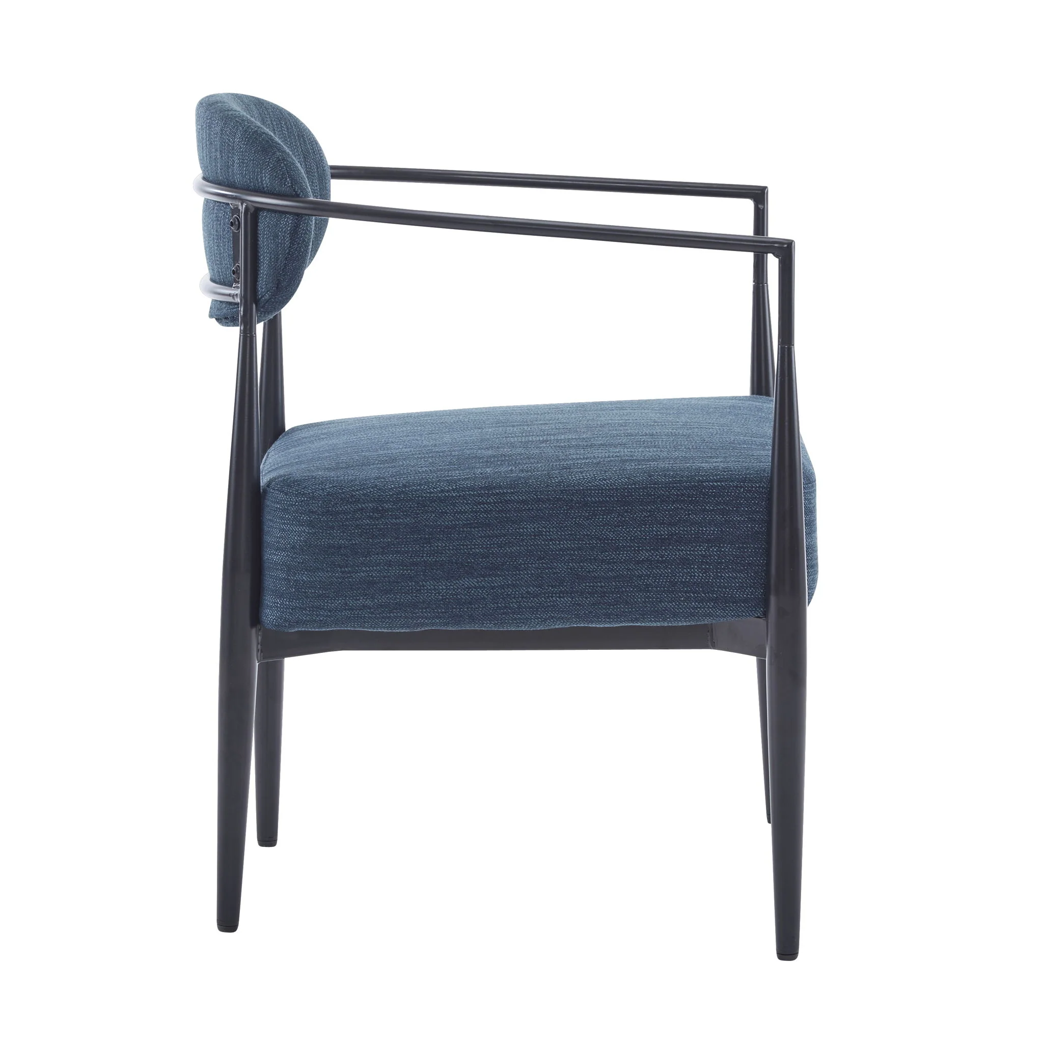 Modern Upholstered Accent Armchair With Pocket Spring Seat - Image 9
