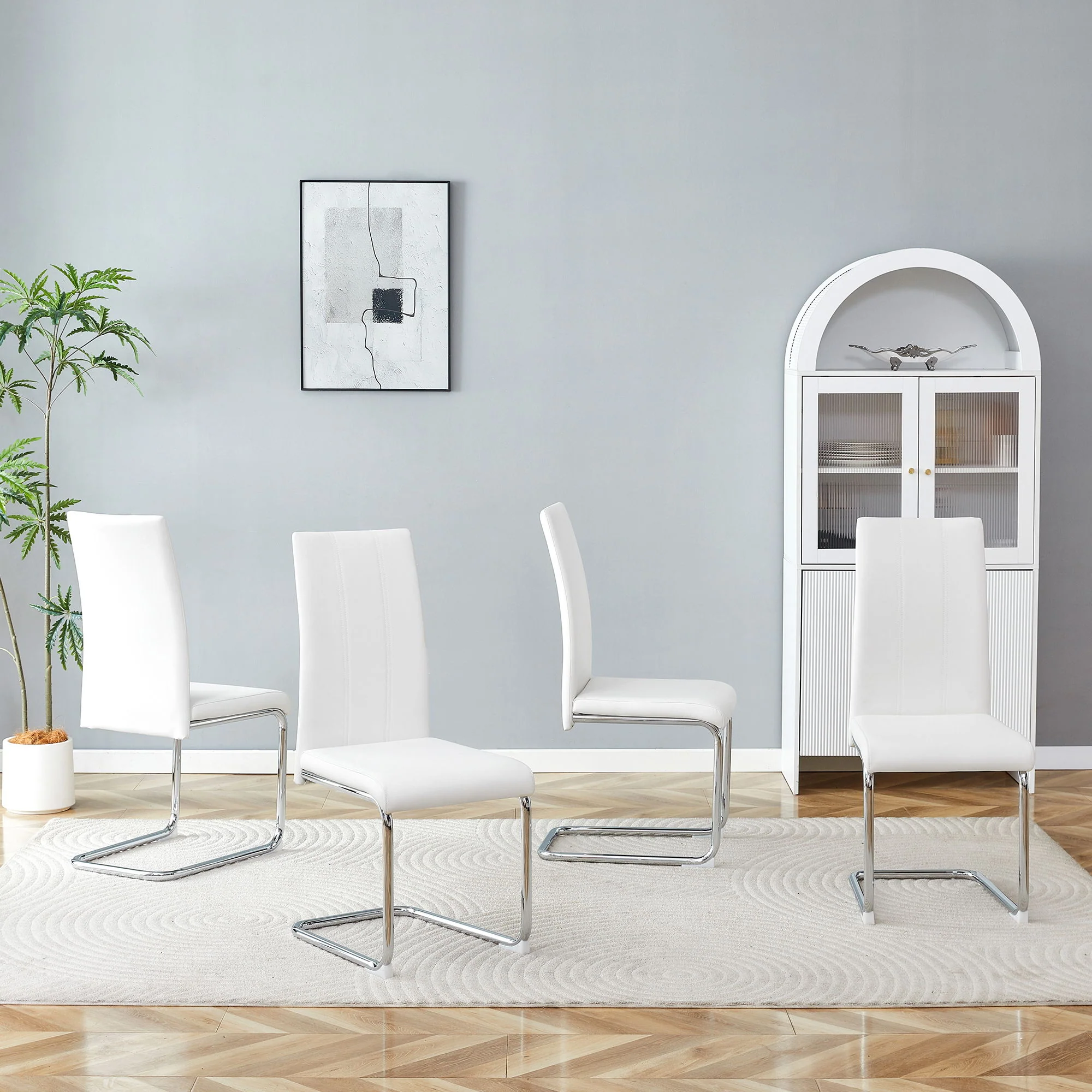 Modern Upholstered Dining Chairs For Dining Room - Image 9