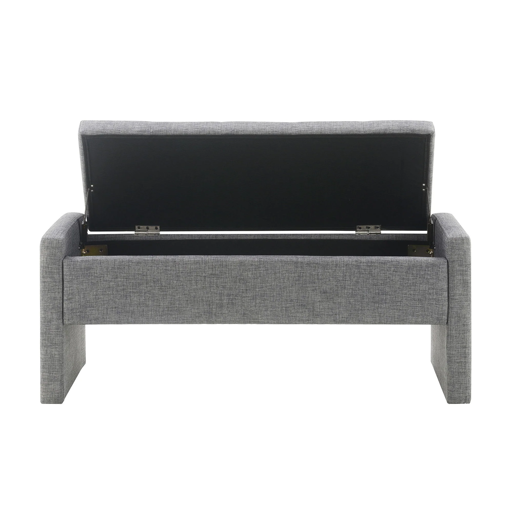 Modern Upholstered Large Bed End Bench With Storage - Image 24