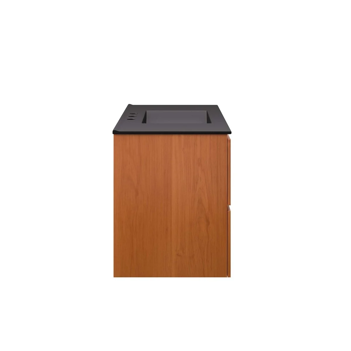 Modern Wall-Mount Bathroom Vanity with Sink — Single and Double Configurations - Image 58