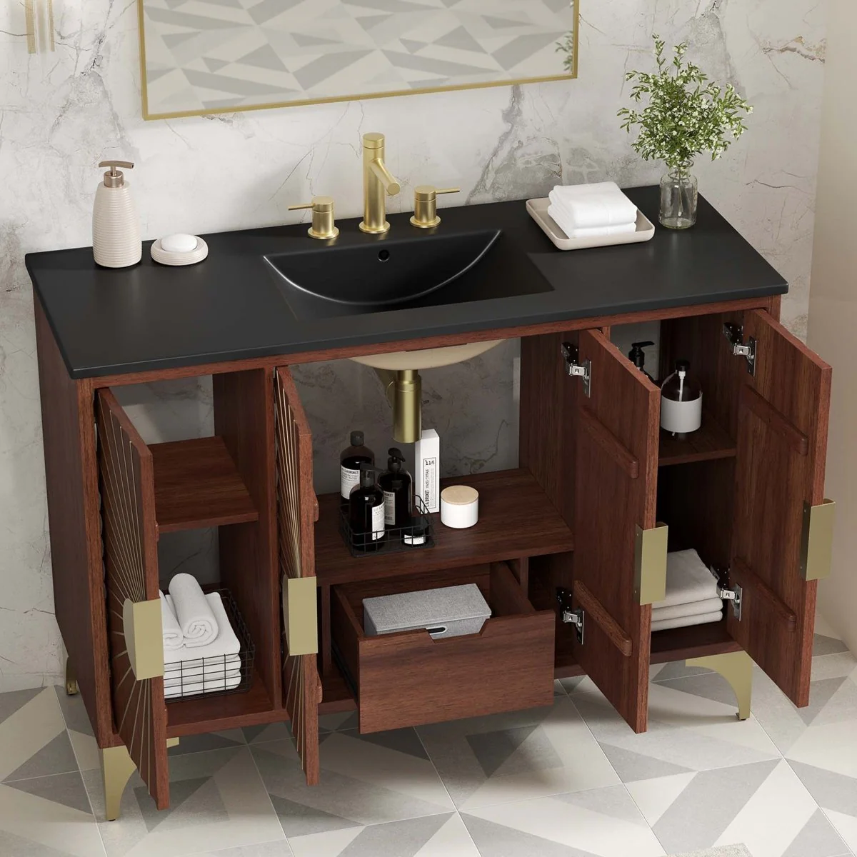 Modular Bathroom Vanity Collection - Premium Vanity Cabinets and Storage Solutions - Image 111