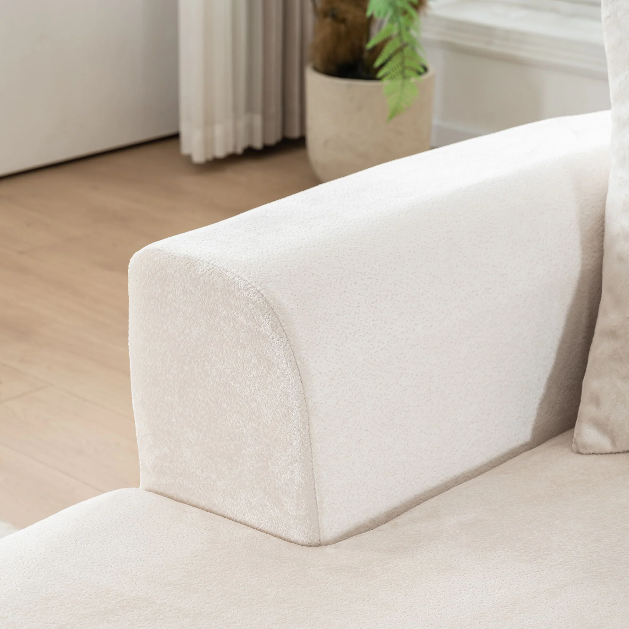 Modular Sectional Sofa With L Shape Chaise With Deep Seat - Image 13