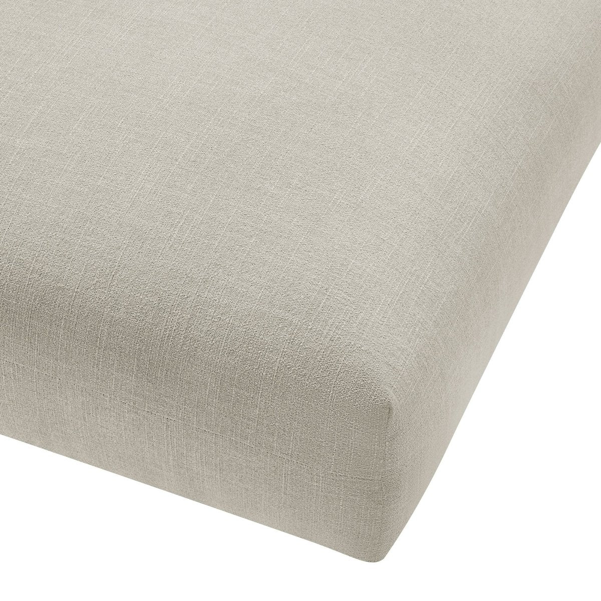 Modular Woven Fabric Upholstered Ottoman – Large Square 45 Inch - Image 13