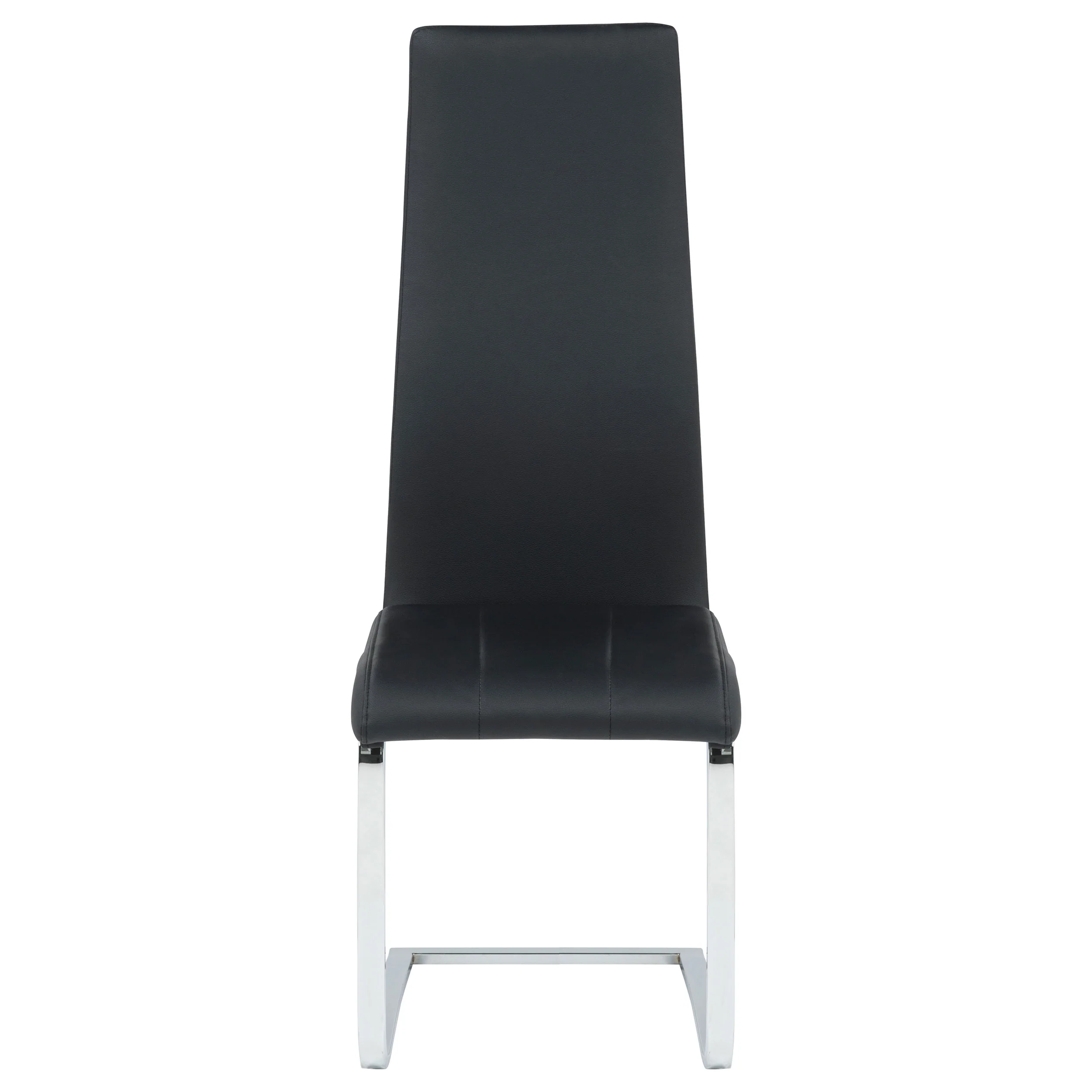 Montclair Upholstered Dining Side Chair Black, Set of 4 - Image 4