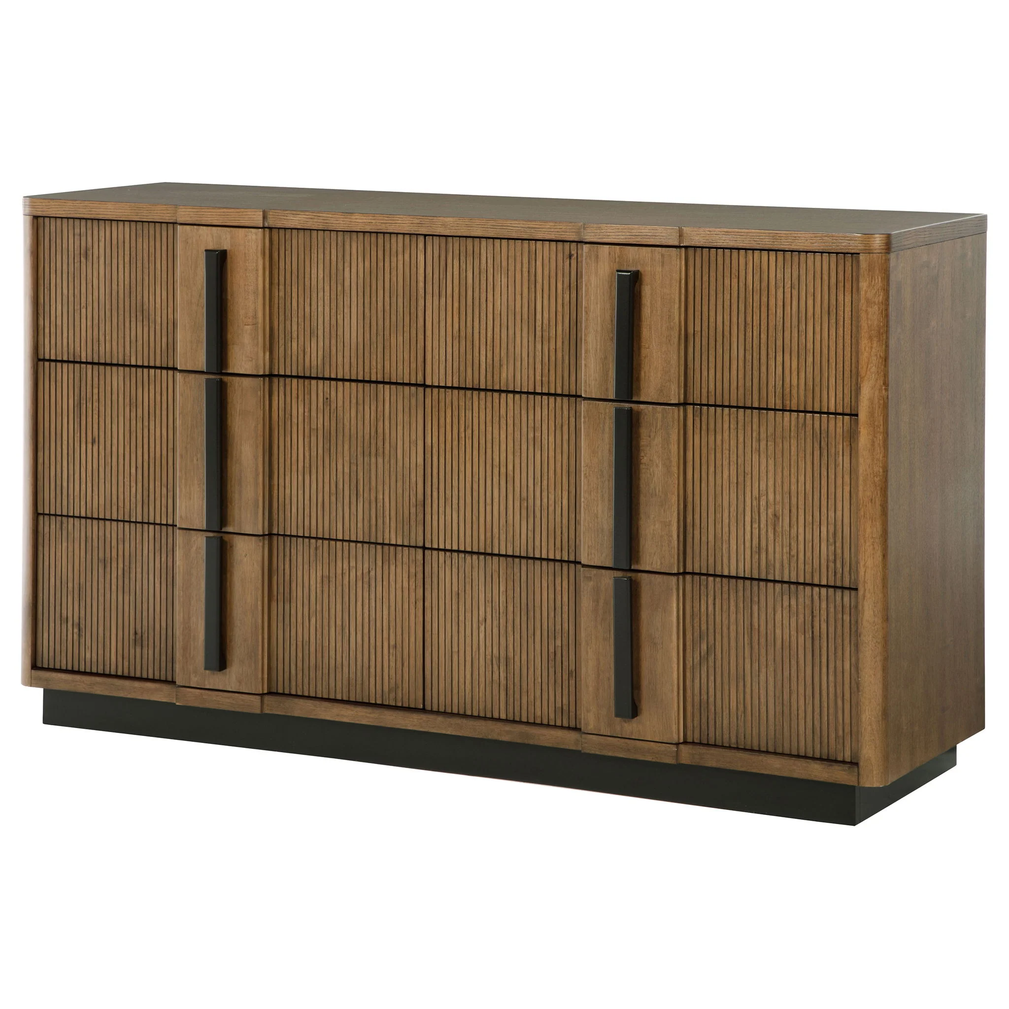 Moraga - 6 Drawer Dresser Cabinet - Ash Brown - Image 6