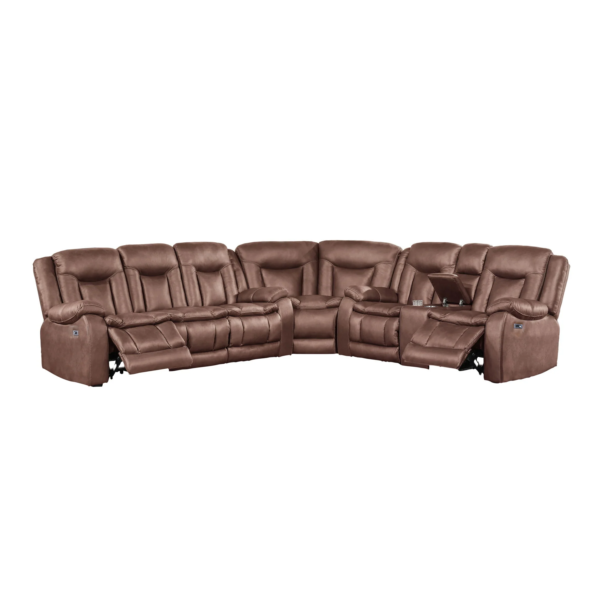 Morello - 3 Piece Manual Sofa/Loveseat/Wedge - Image 12