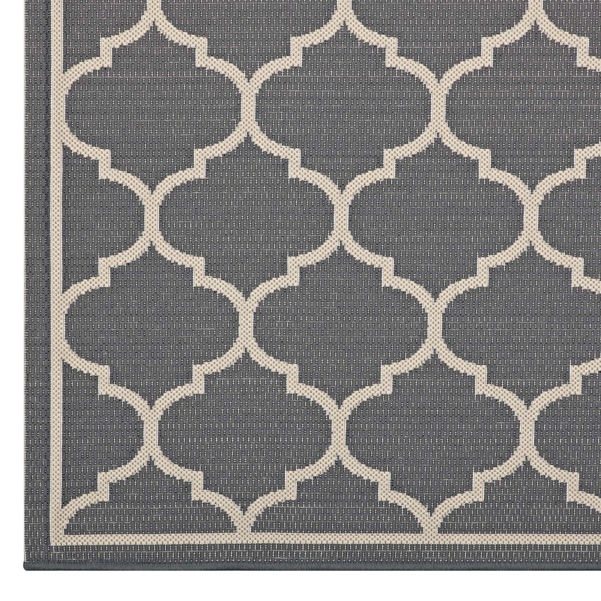 Moroccan Trellis Indoor Outdoor Area Rug - Classic Pattern for Living Room & Patio - Image 10